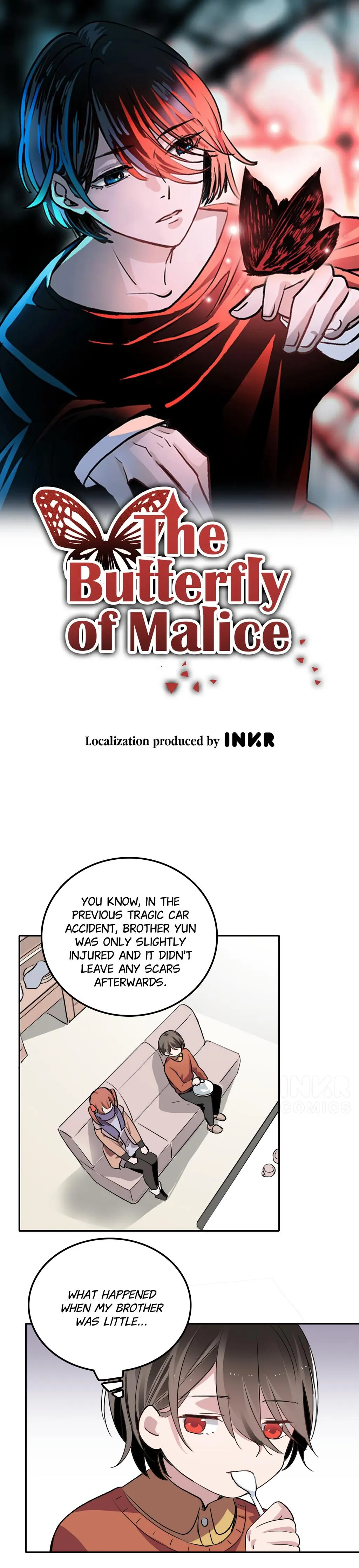The Butterfly of Malice Chapter 9 page 1 - 