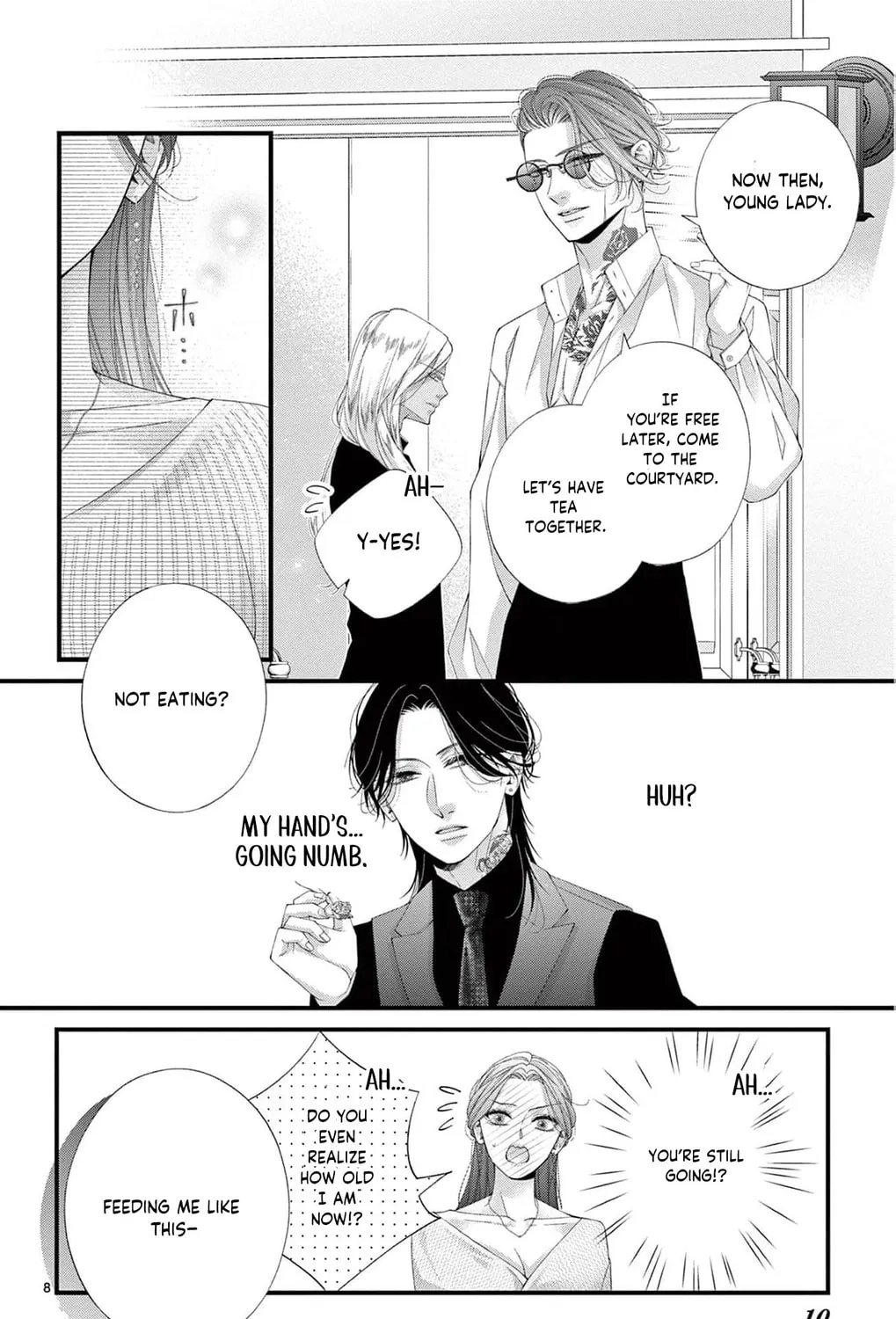 The butterfly trapped in a cage of love and obsession Chapter 11 page 21 - 