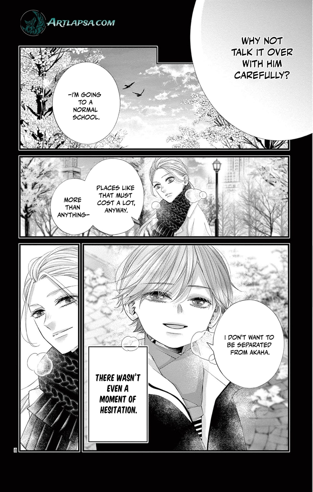 The butterfly trapped in a cage of love and obsession Chapter 14 page 11 - 