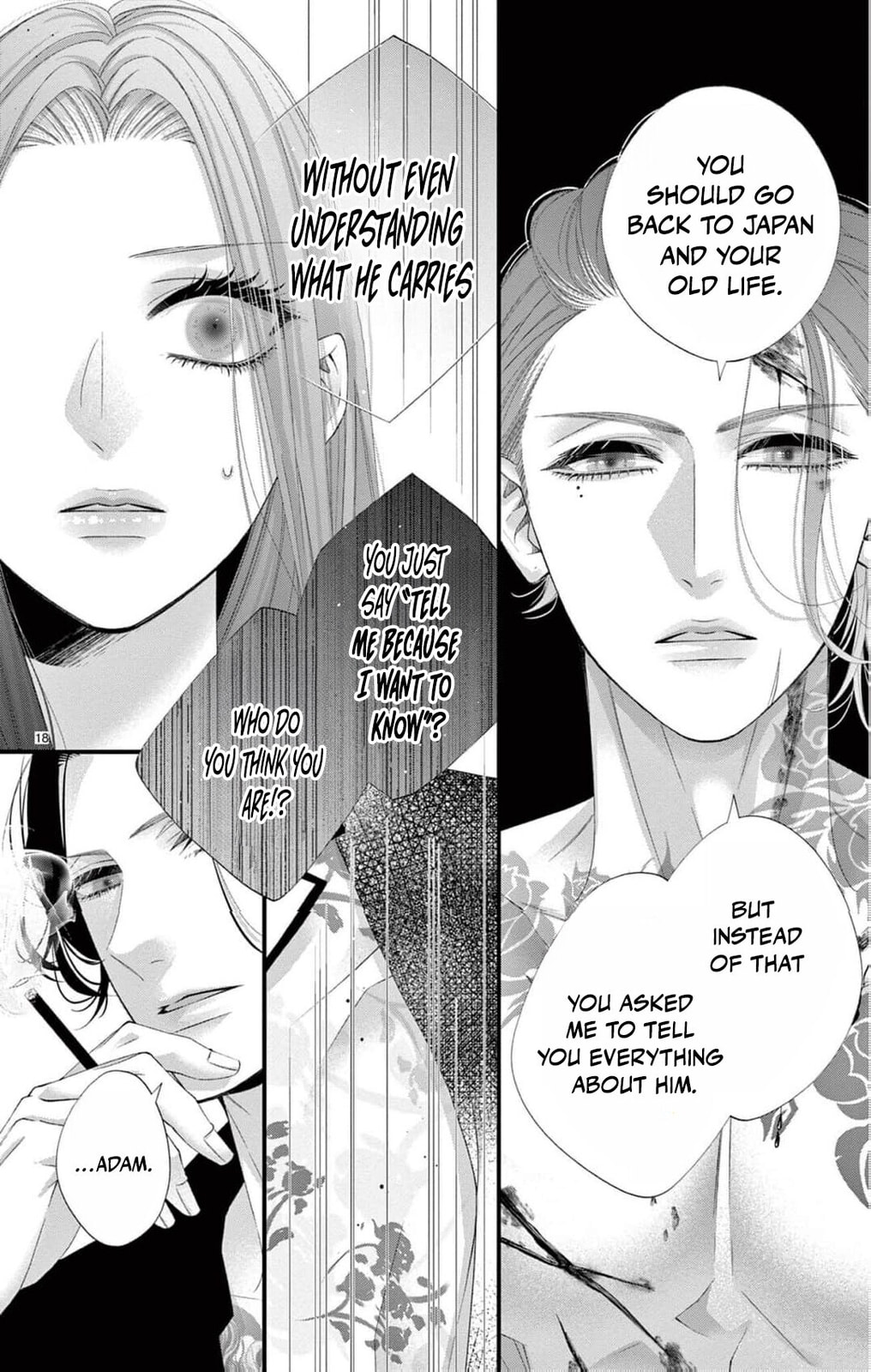 The butterfly trapped in a cage of love and obsession Chapter 18 page 21 - 