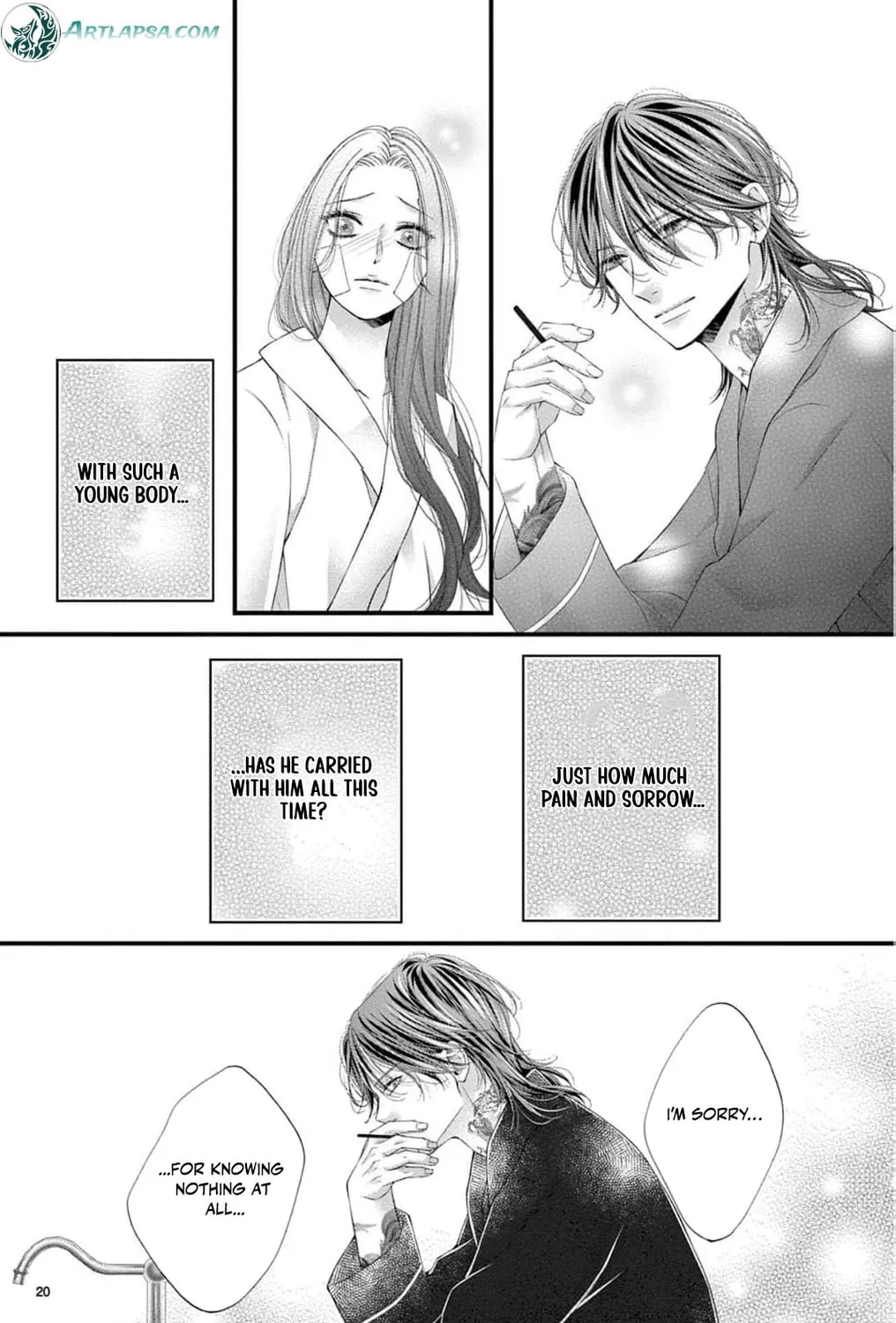 The butterfly trapped in a cage of love and obsession Chapter 6 page 45 - 