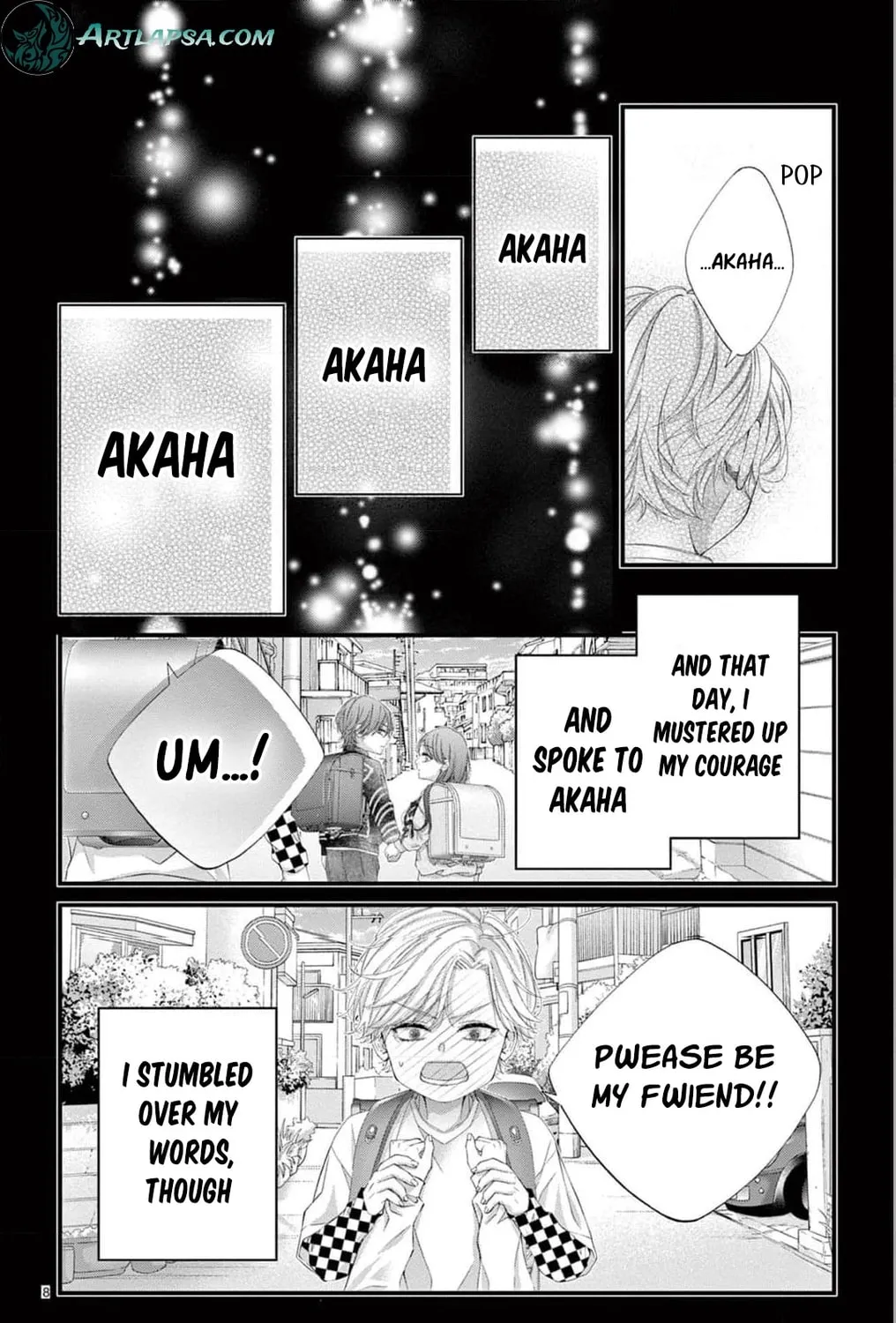 The butterfly trapped in a cage of love and obsession Chapter 7 page 21 - 