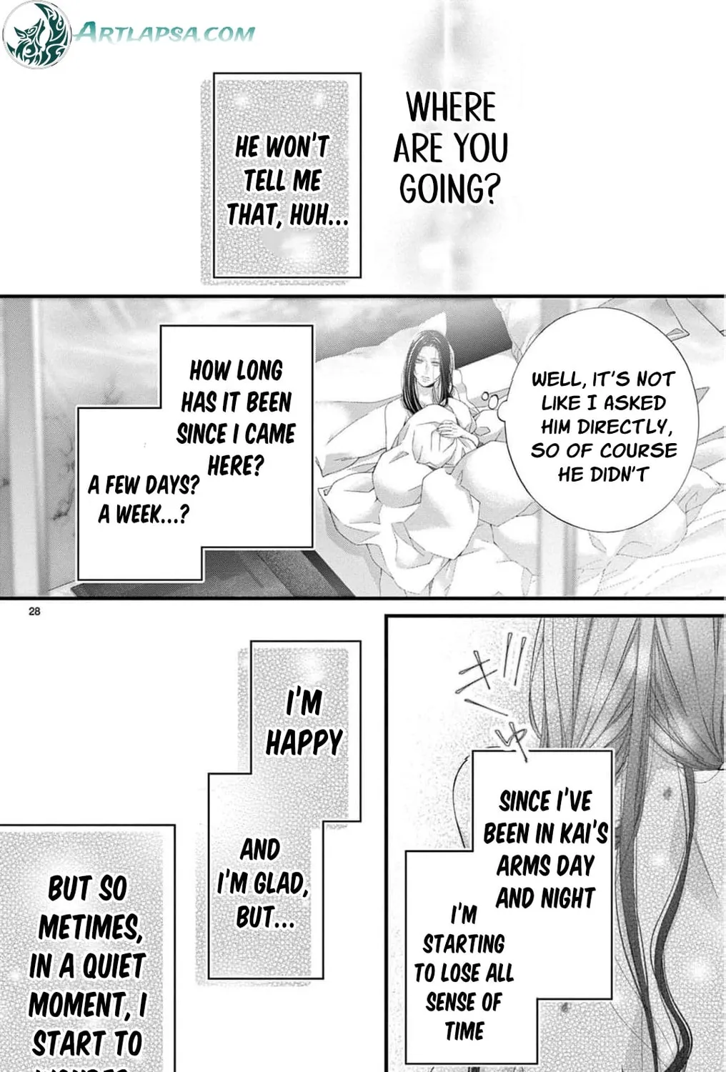 The butterfly trapped in a cage of love and obsession Chapter 7 page 61 - 