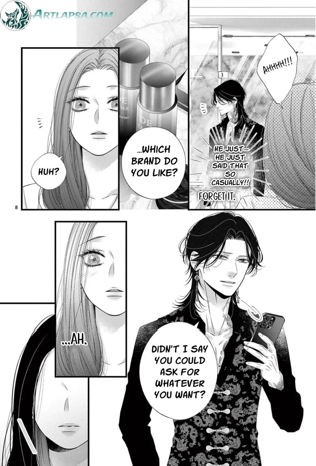 The butterfly trapped in a cage of love and obsession Chapter 9 page 21 - 