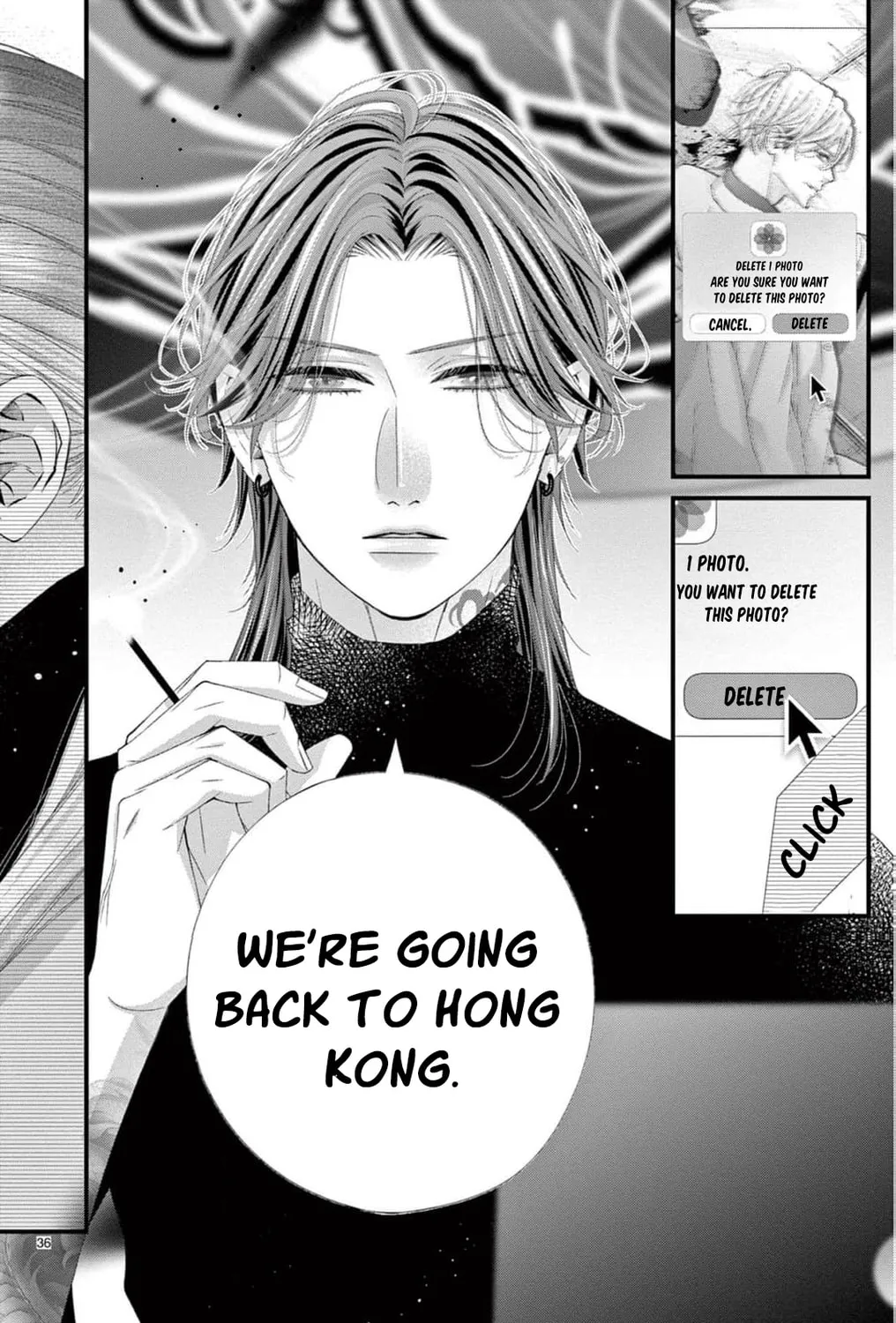 The butterfly trapped in a cage of love and obsession Chapter 9 page 77 - 