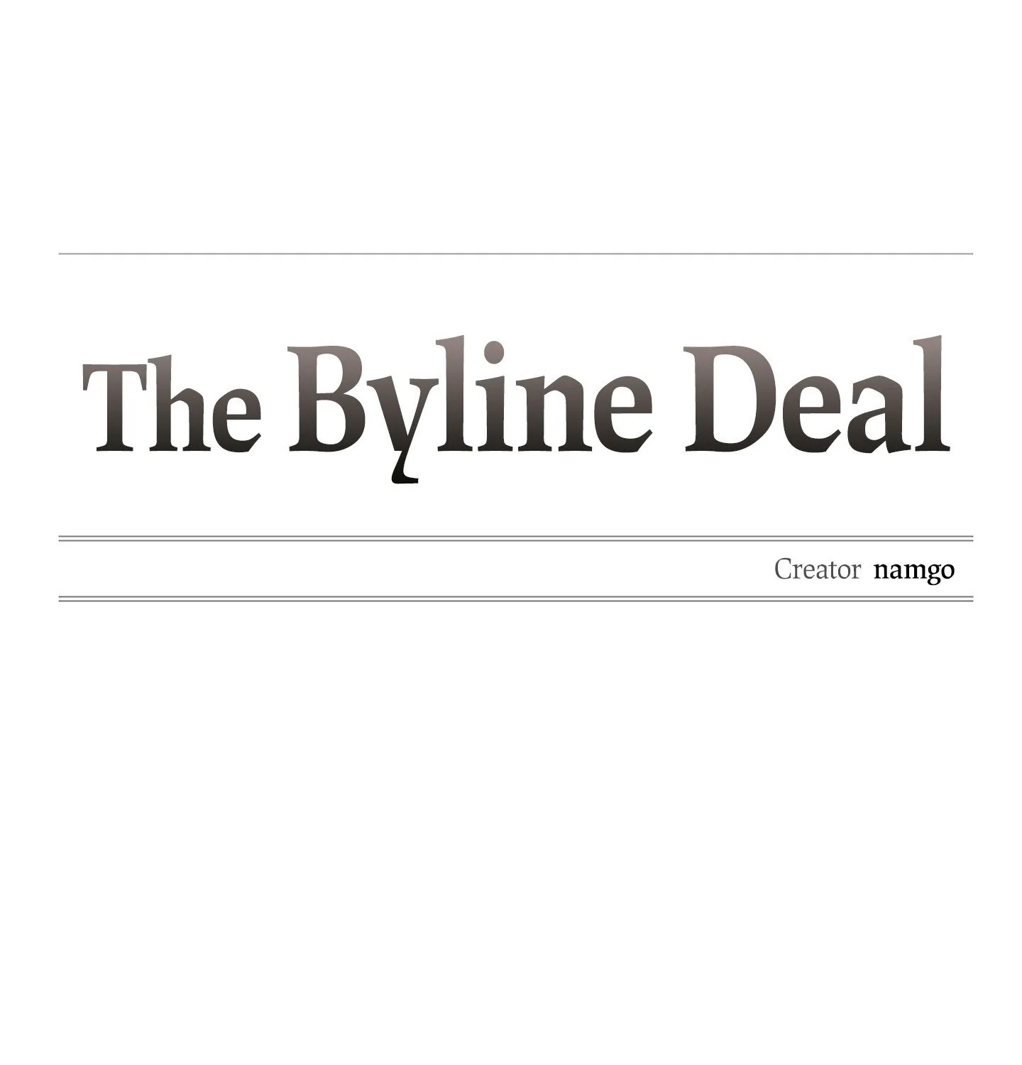The Byline Deal Chapter 22 page 58 - 