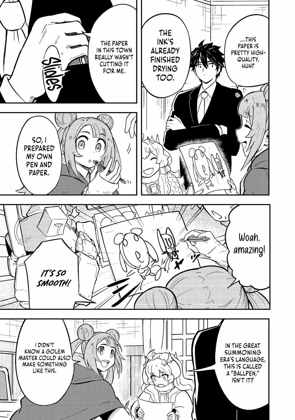 The Capital’s One-Man Army Golem Master—Unexpectedly Banished!? ~Now That I’m Free, I’ll Create the Ultimate Golem Together With My Beautiful Hero Disciples. I Don’t Care Even if They Beg Me to Come Back~ Chapter 14 page 4 - 