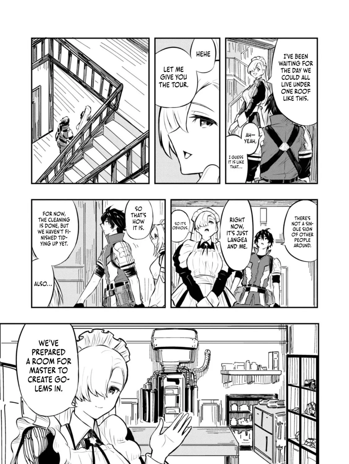 The Capital’s One-Man Army Golem Master—Unexpectedly Banished!? ~Now That I’m Free, I’ll Create the Ultimate Golem Together With My Beautiful Hero Disciples. I Don’t Care Even if They Beg Me to Come Back~ Chapter 2 page 39 - 
