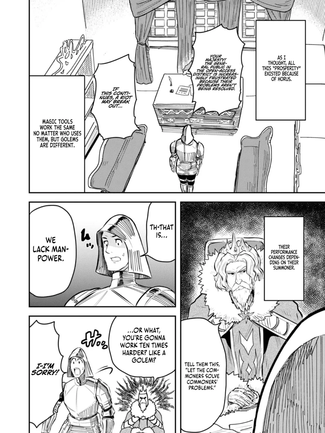 The Capital’s One-Man Army Golem Master—Unexpectedly Banished!? ~Now That I’m Free, I’ll Create the Ultimate Golem Together With My Beautiful Hero Disciples. I Don’t Care Even if They Beg Me to Come Back~ Chapter 5 page 45 - 