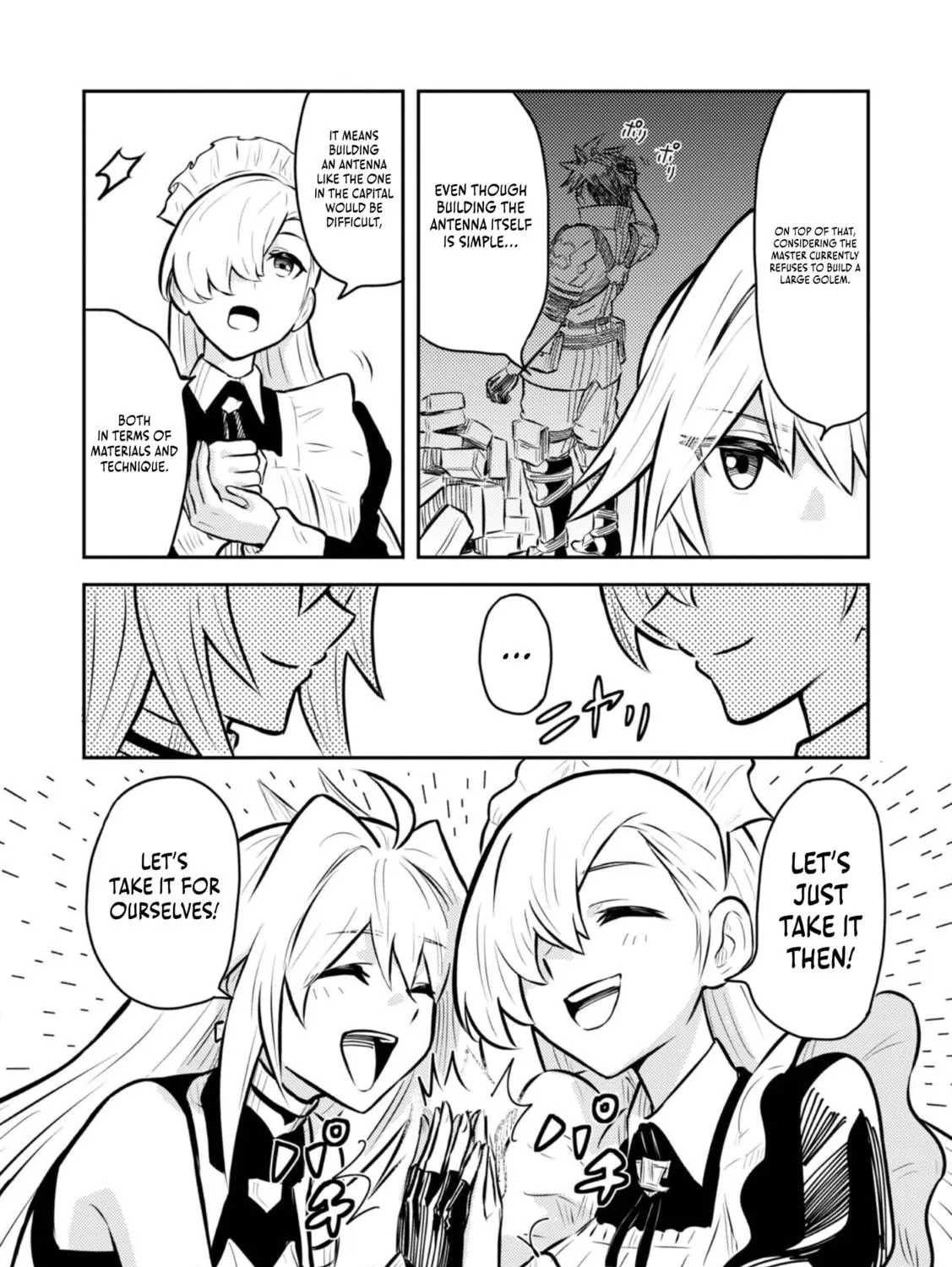 The Capital’s One-Man Army Golem Master—Unexpectedly Banished!? ~Now That I’m Free, I’ll Create the Ultimate Golem Together With My Beautiful Hero Disciples. I Don’t Care Even if They Beg Me to Come Back~ Chapter 5 page 71 - 
