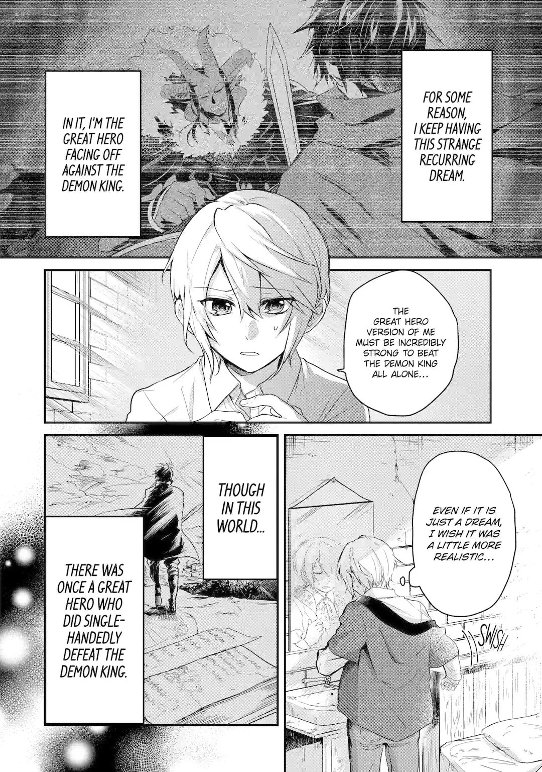 The Carefree Journey of the Reincarnated Hero Chapter 1.2 page 2 - 