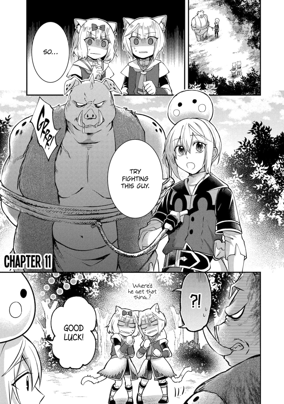 The Carefree Journey of the Reincarnated Hero Chapter 11.1 page 1 - 