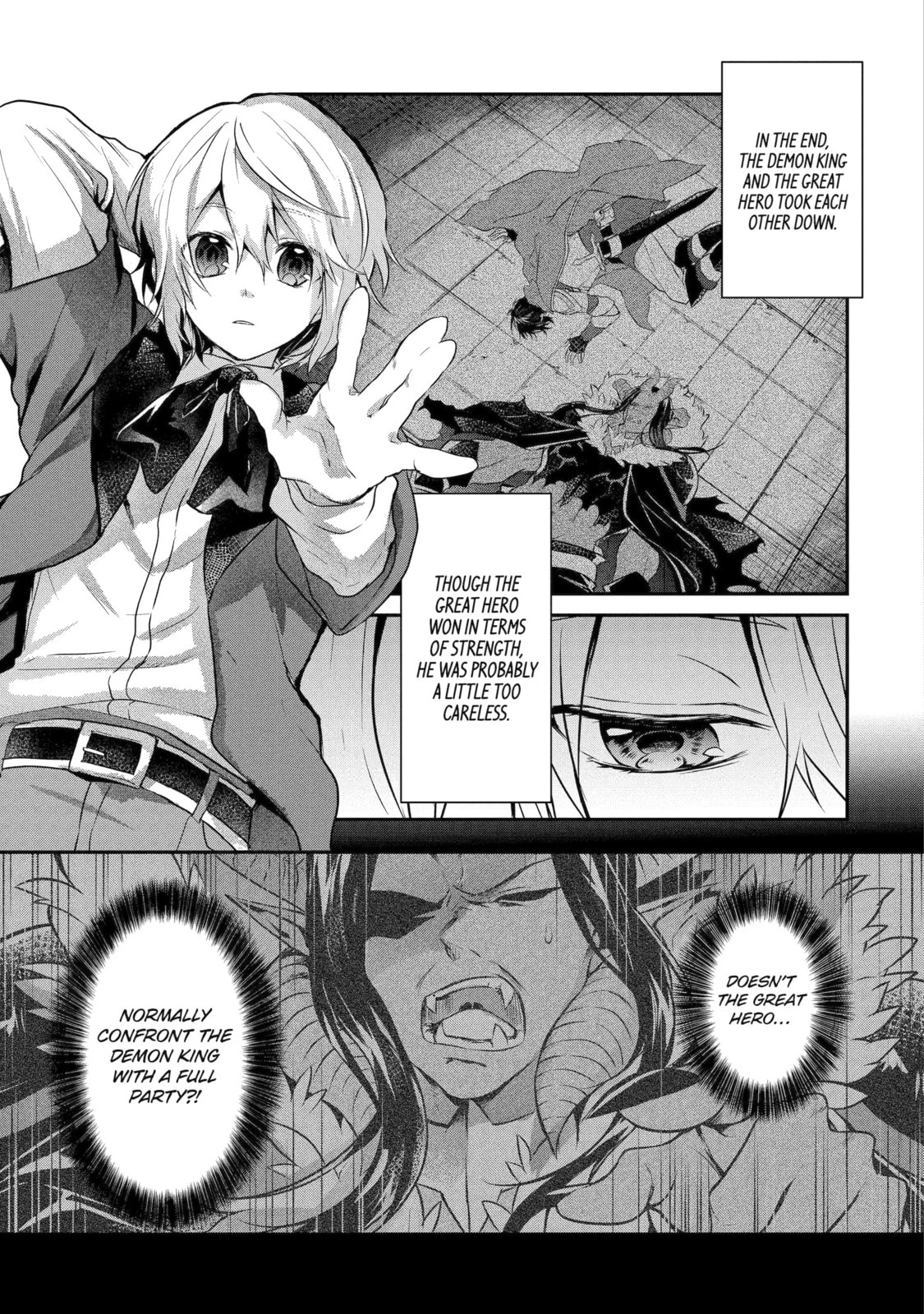 The Carefree Journey of the Reincarnated Hero Chapter 2.2 page 3 - 