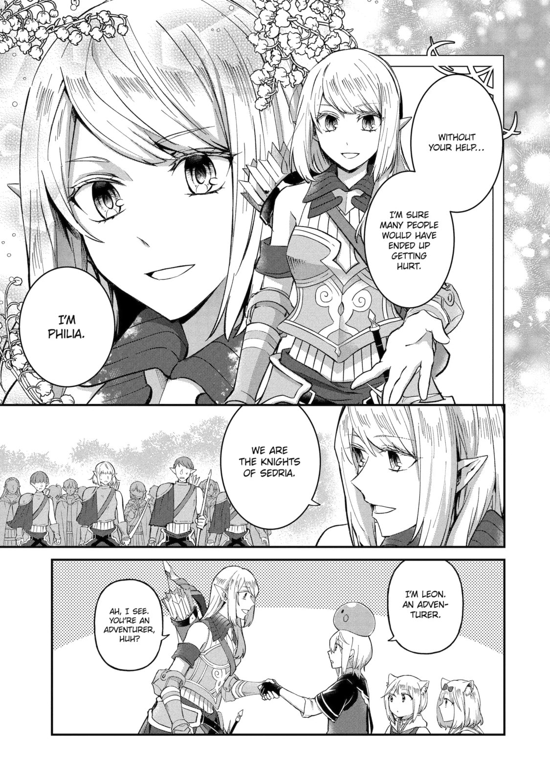 The Carefree Journey of the Reincarnated Hero Chapter 23.3 page 1 - 