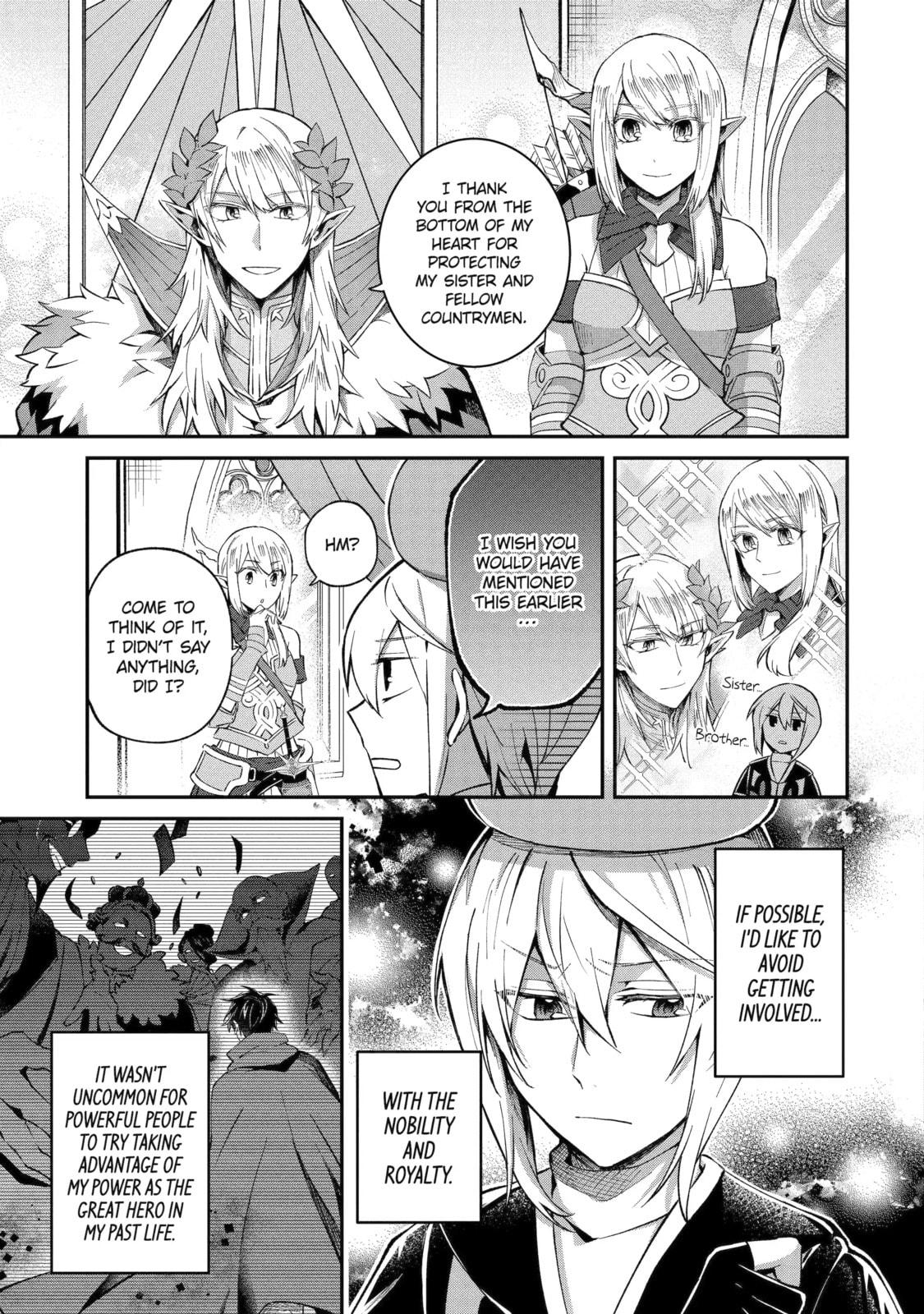 The Carefree Journey of the Reincarnated Hero Chapter 24.1 page 7 - 