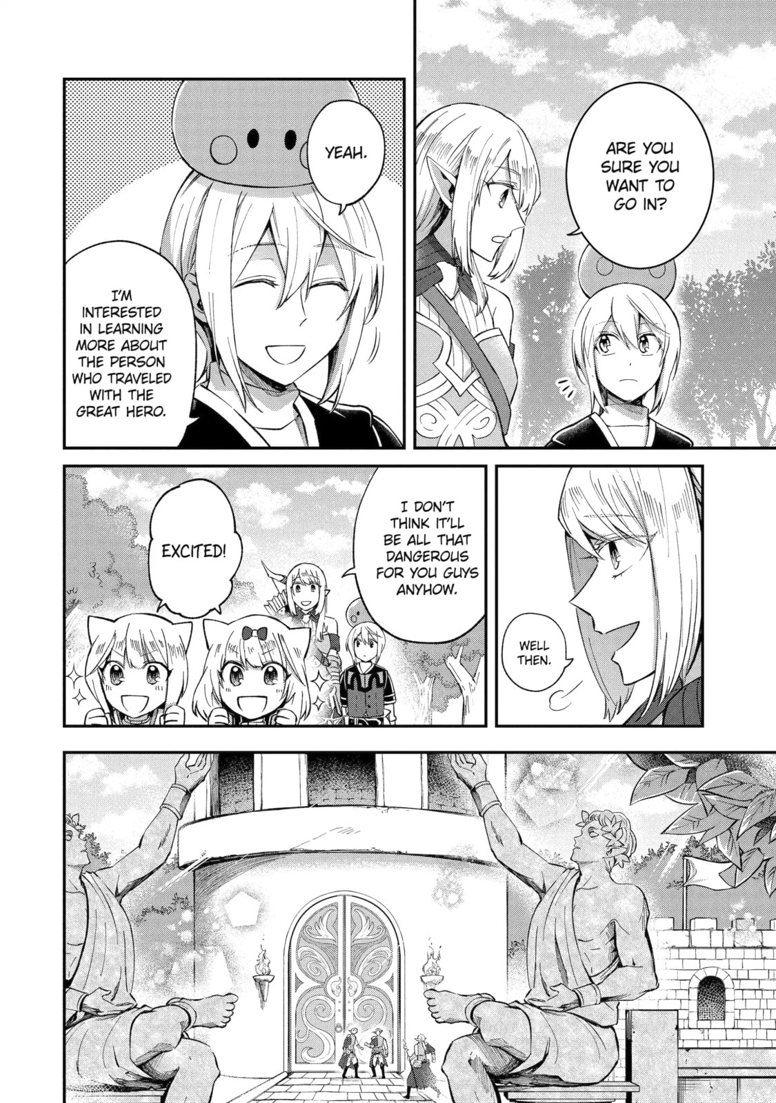 The Carefree Journey of the Reincarnated Hero Chapter 24.2 page 1 - 