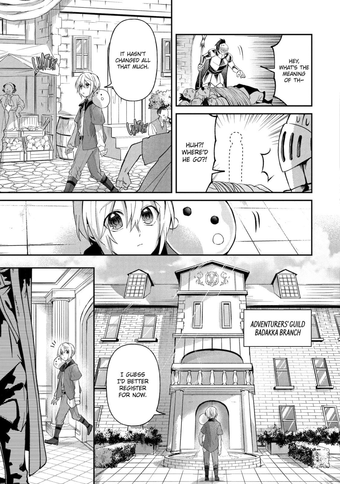 The Carefree Journey of the Reincarnated Hero Chapter 4.2 page 1 - 