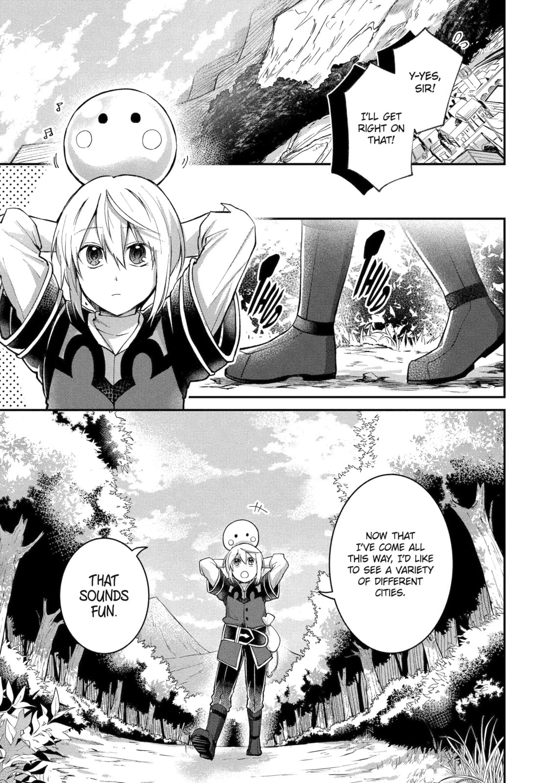 The Carefree Journey of the Reincarnated Hero Chapter 9.1 page 7 - 
