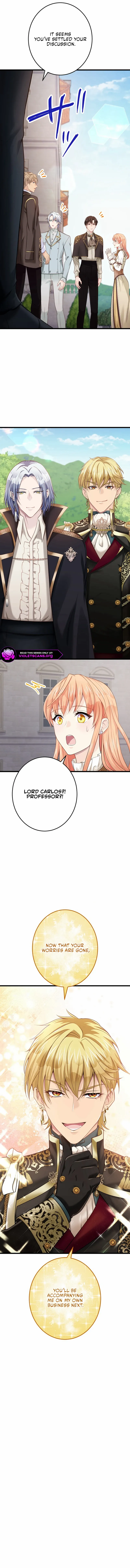 The Caring Young Lady Wants to Be a Wall Chapter 40 page 11 - 