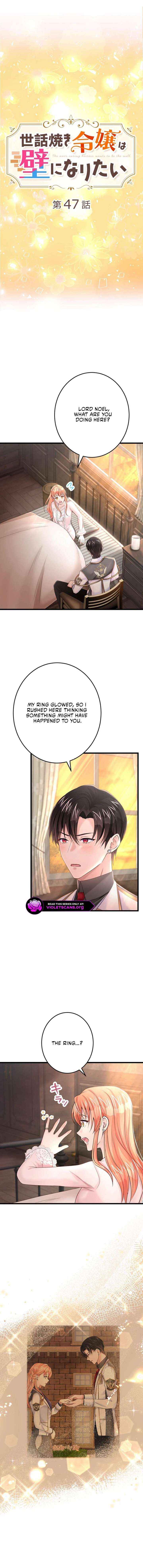 The Caring Young Lady Wants to Be a Wall Chapter 47 page 3 - 