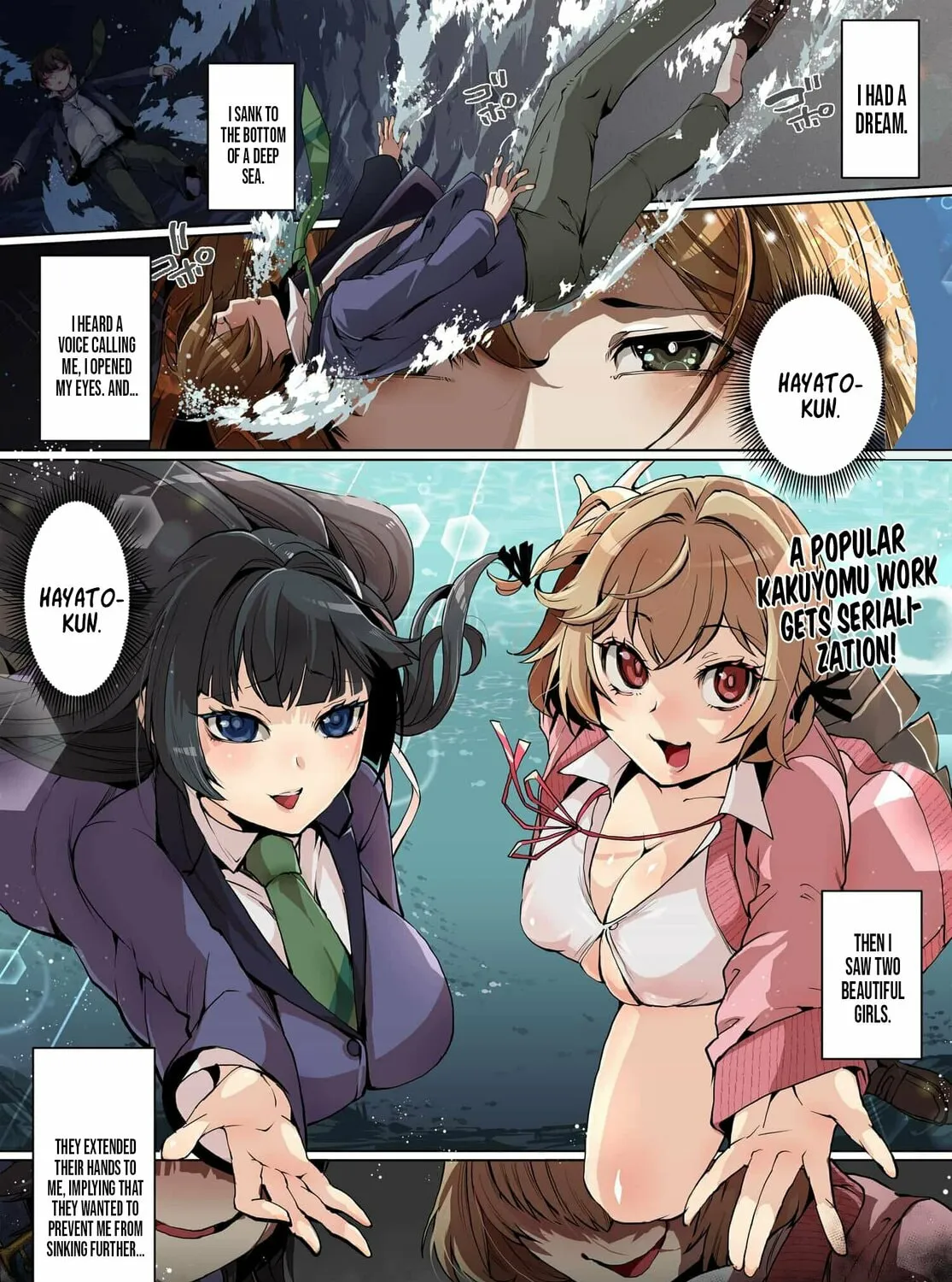 The case about two sisters becoming extremely obsessed with me after i saved them Chapter 1 page 2 - 