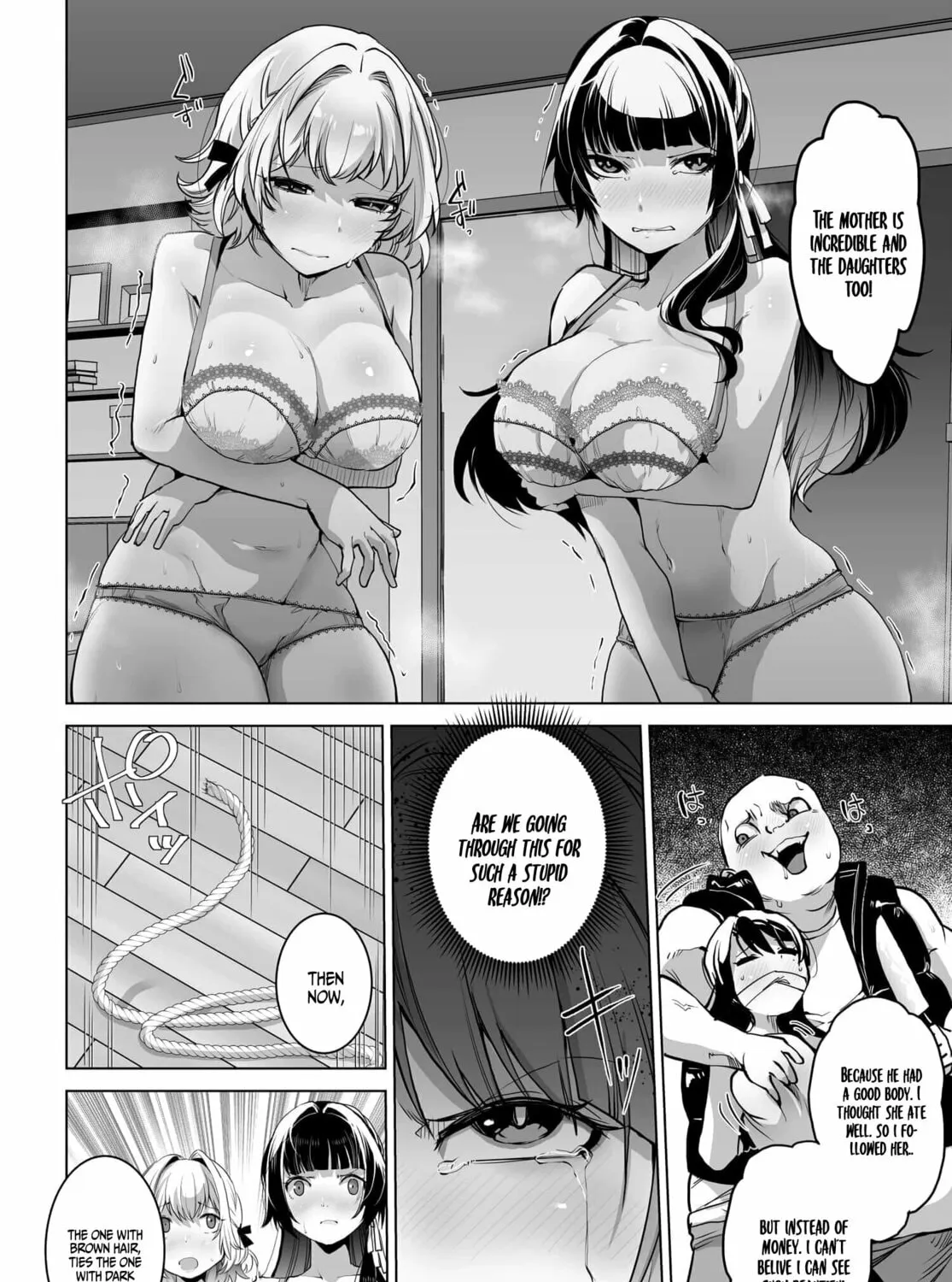 The case about two sisters becoming extremely obsessed with me after i saved them Chapter 1 page 36 - 