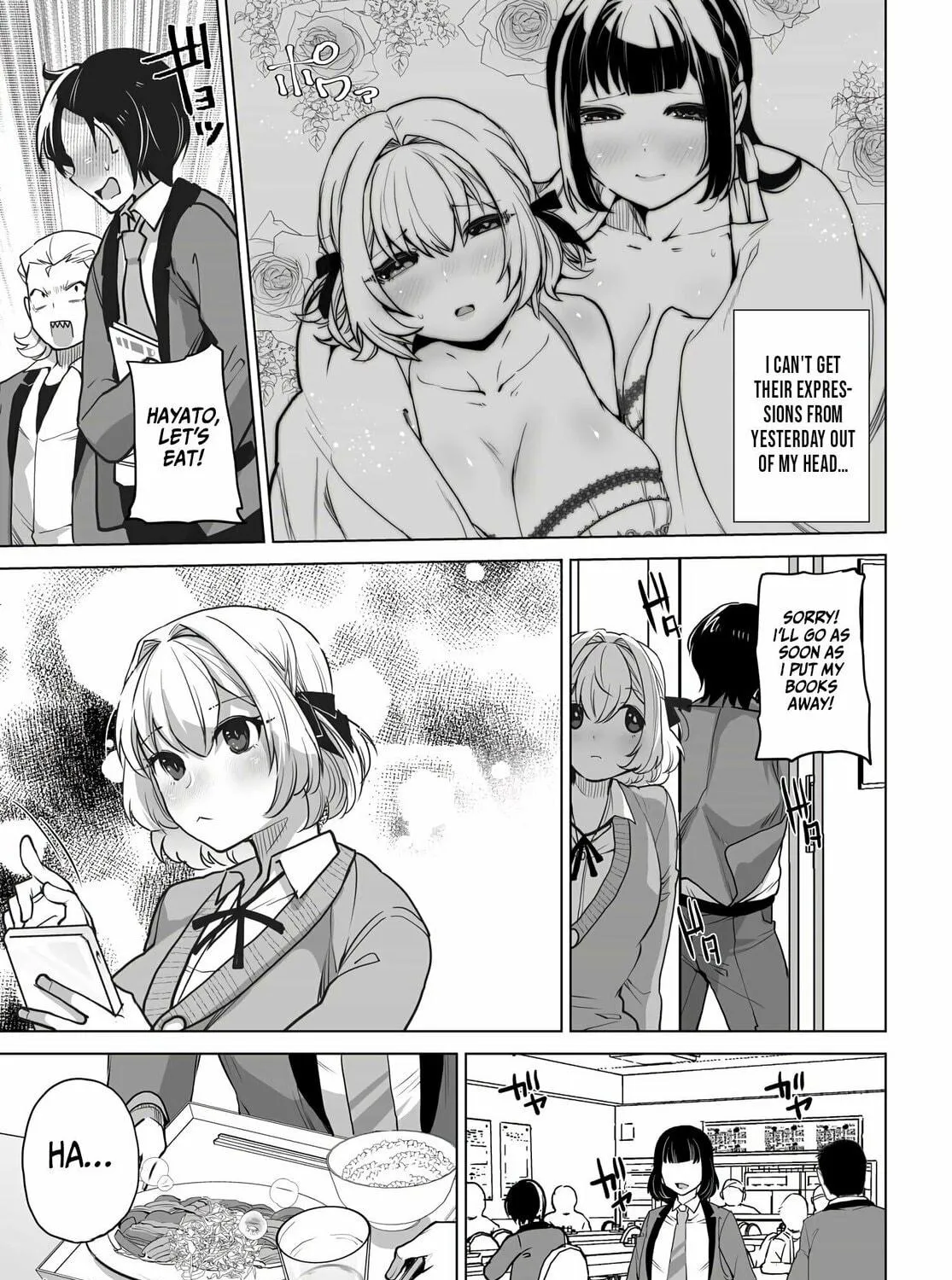 The case about two sisters becoming extremely obsessed with me after i saved them Chapter 3 page 15 - 