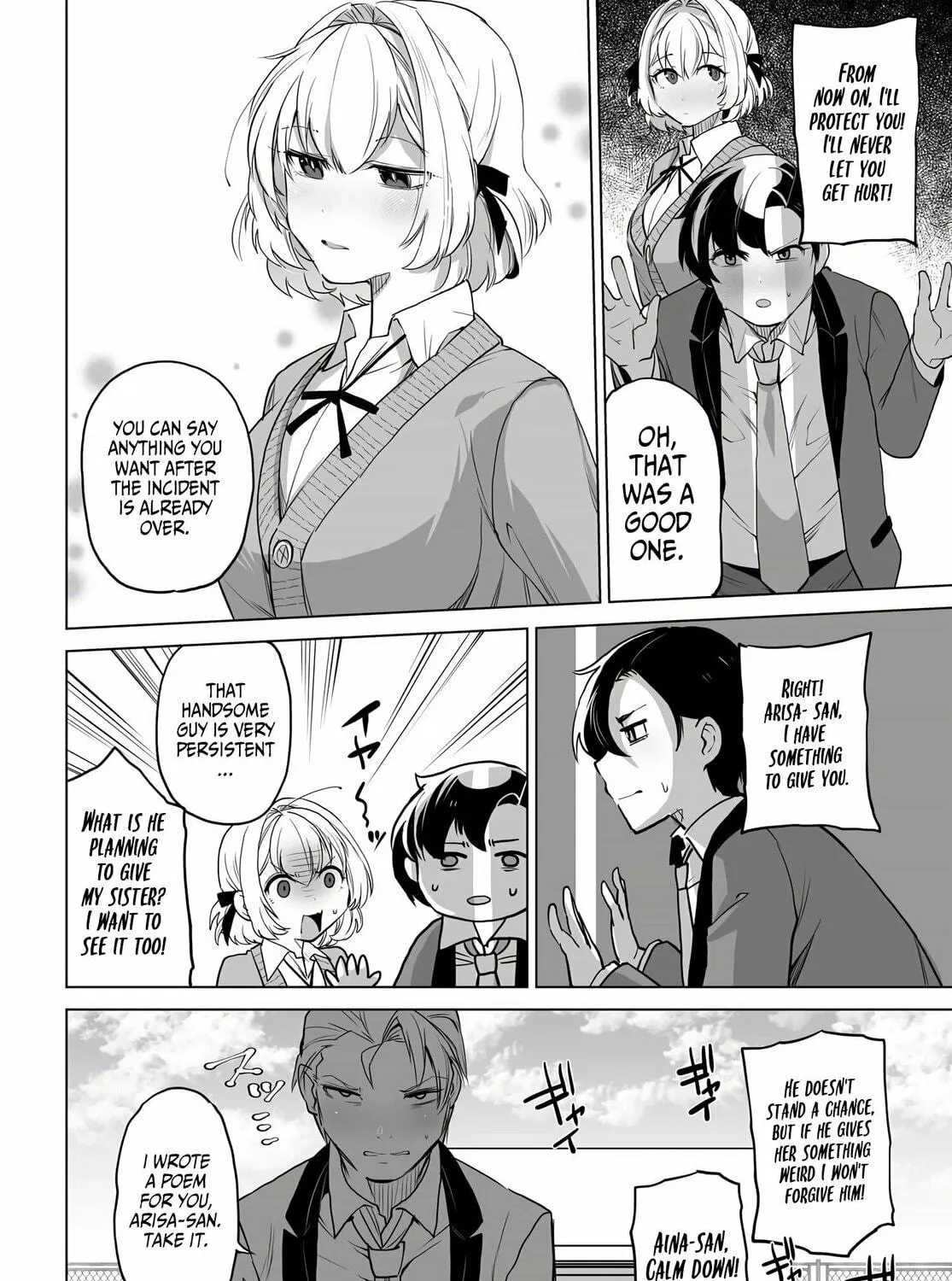 The case about two sisters becoming extremely obsessed with me after i saved them Chapter 3 page 37 - 