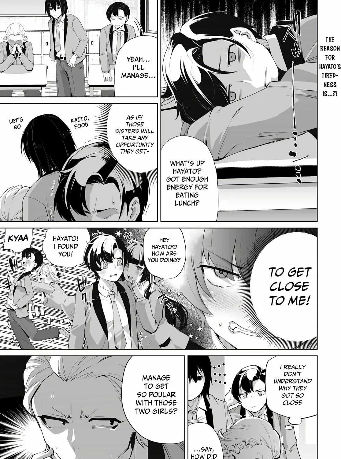 The case about two sisters becoming extremely obsessed with me after i saved them Chapter 8 page 3 - 