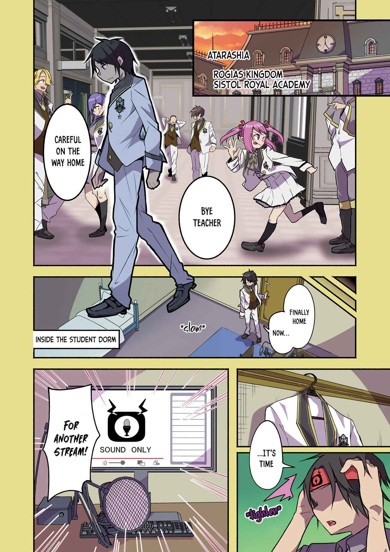 The Case In Which Streaming In Another World Led To The Creation Of A Massive Yandere Following Chapter 1 page 5 - 