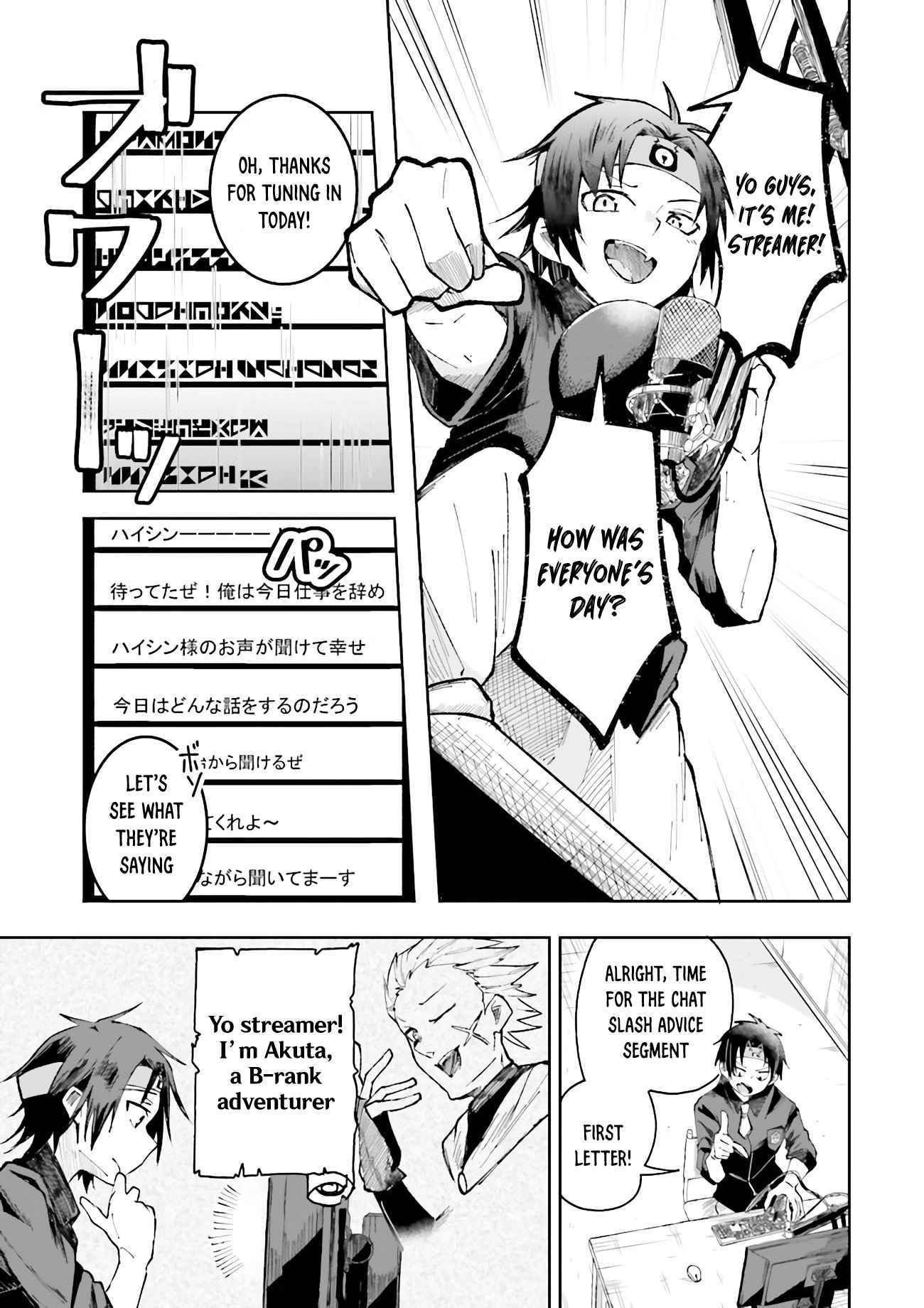The Case In Which Streaming In Another World Led To The Creation Of A Massive Yandere Following Chapter 1 page 6 - 