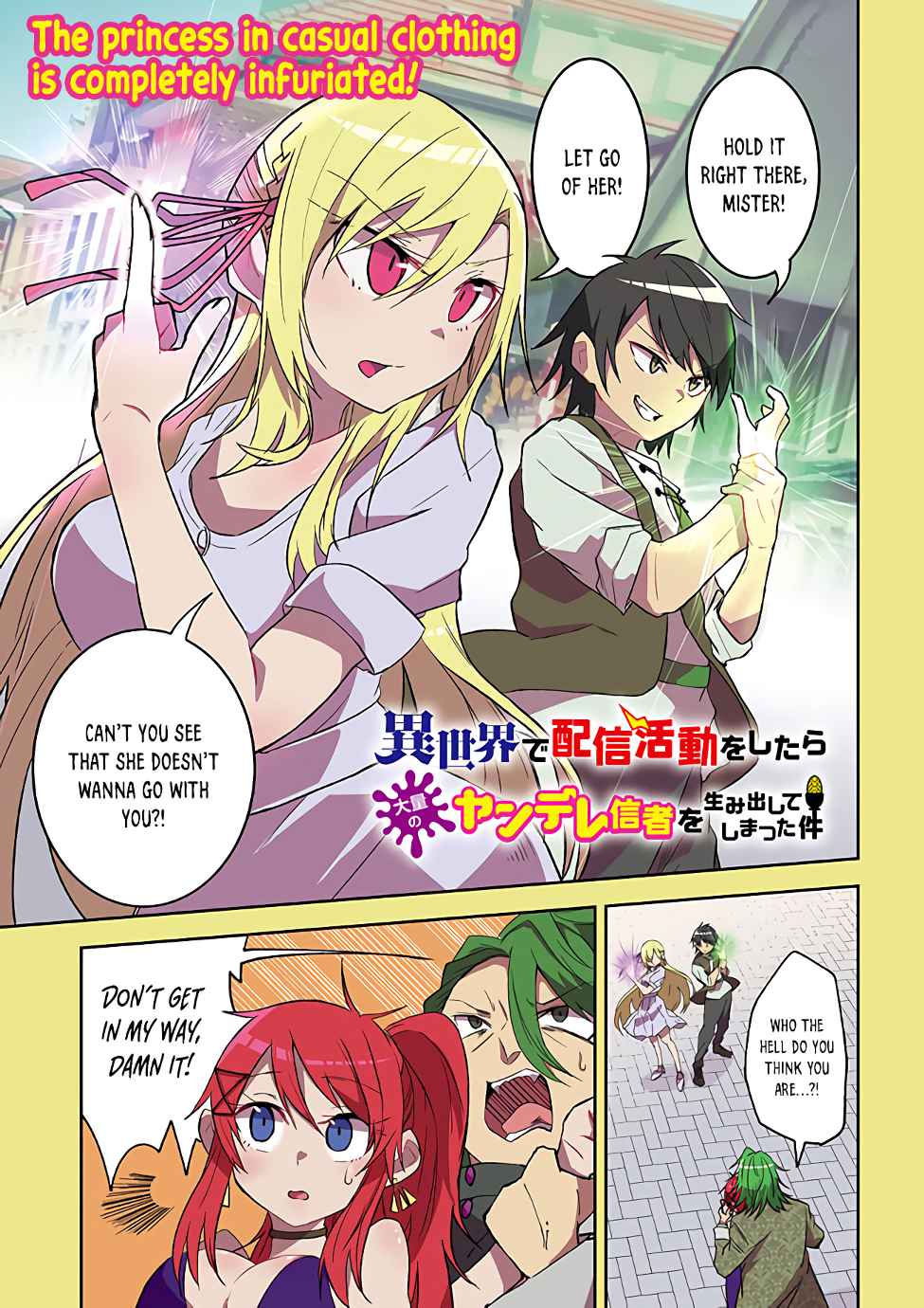 The Case In Which Streaming In Another World Led To The Creation Of A Massive Yandere Following Chapter 10 page 1 - 