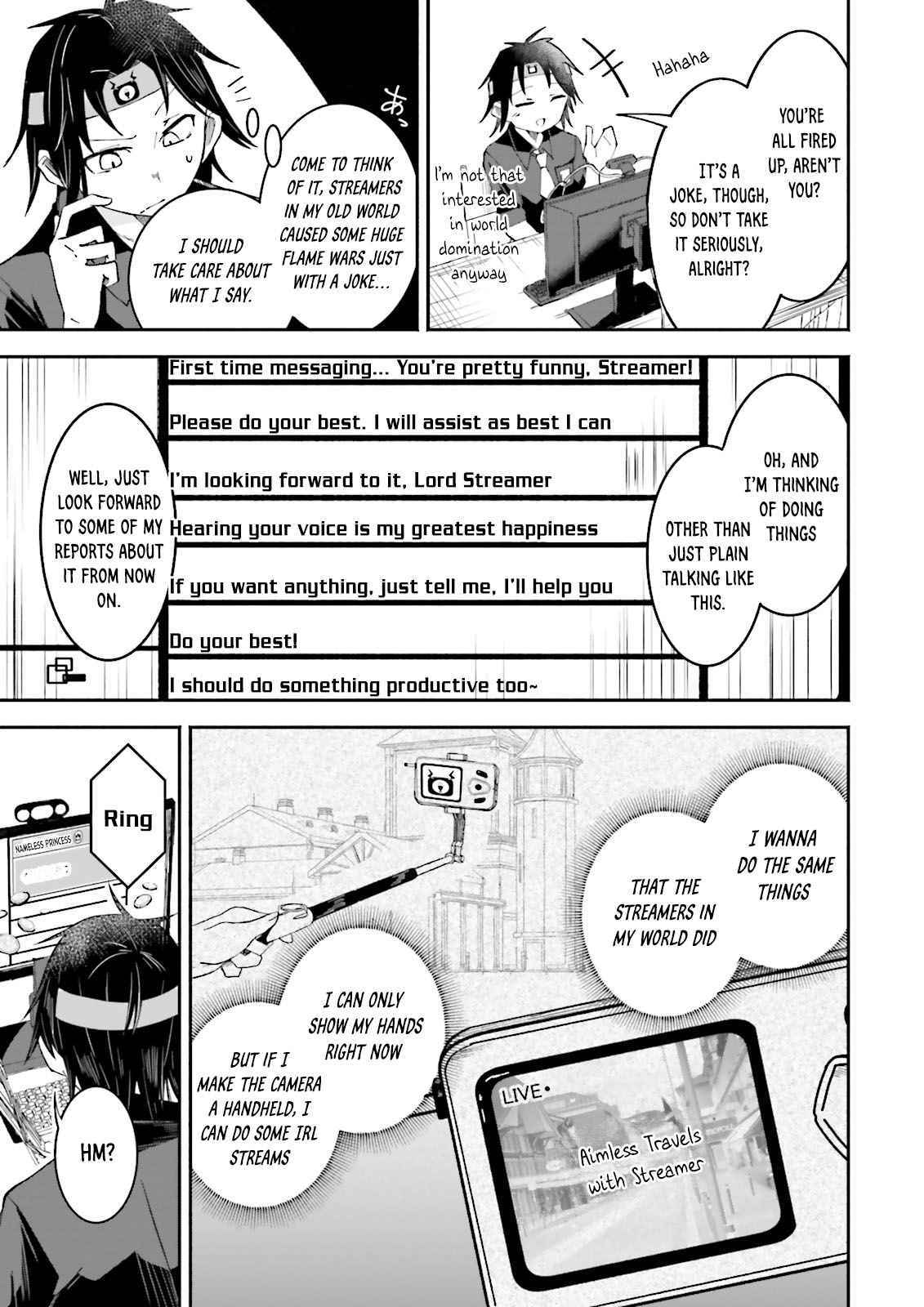 The Case In Which Streaming In Another World Led To The Creation Of A Massive Yandere Following Chapter 11 page 3 - 