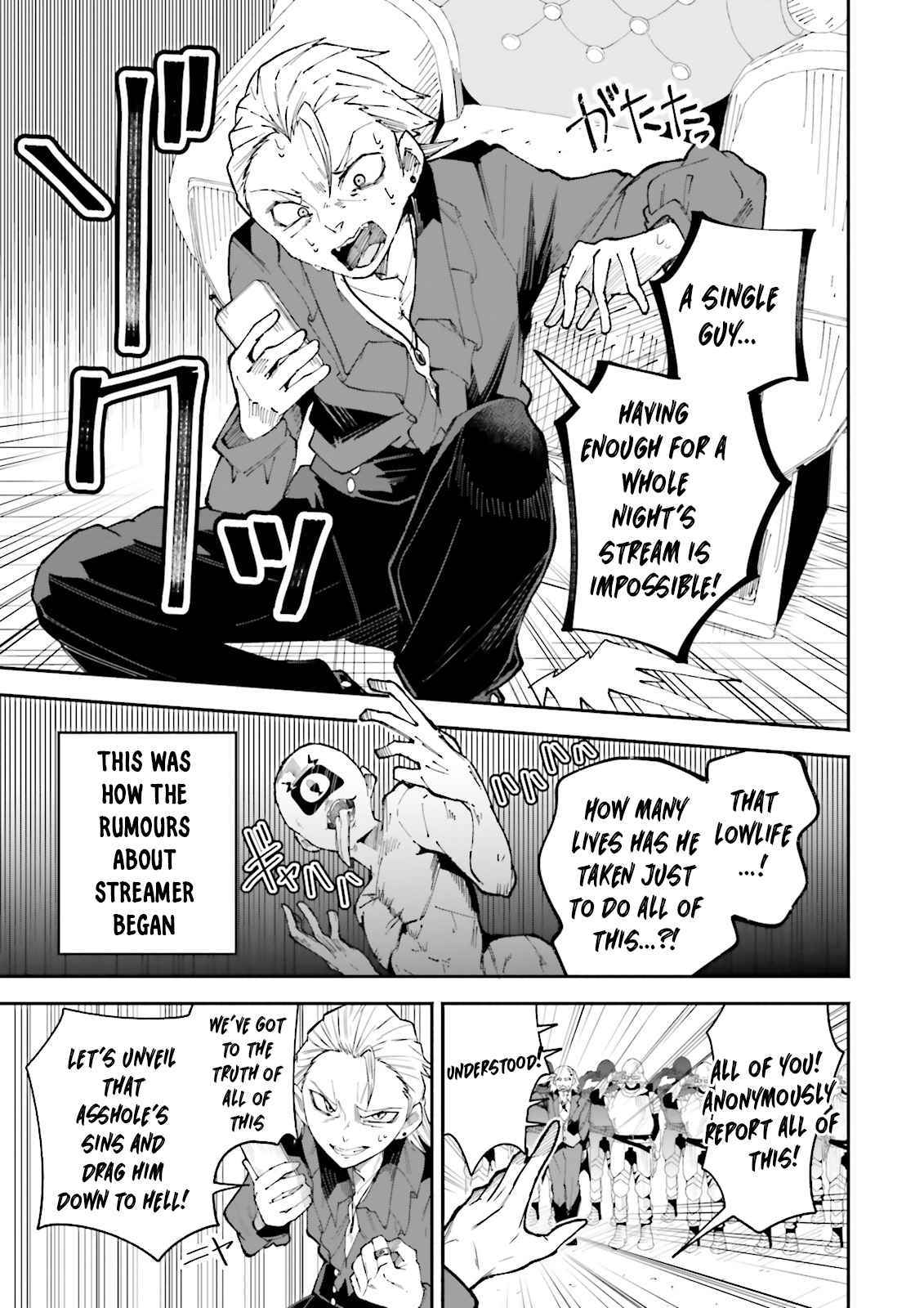 The Case In Which Streaming In Another World Led To The Creation Of A Massive Yandere Following Chapter 15 page 8 - 