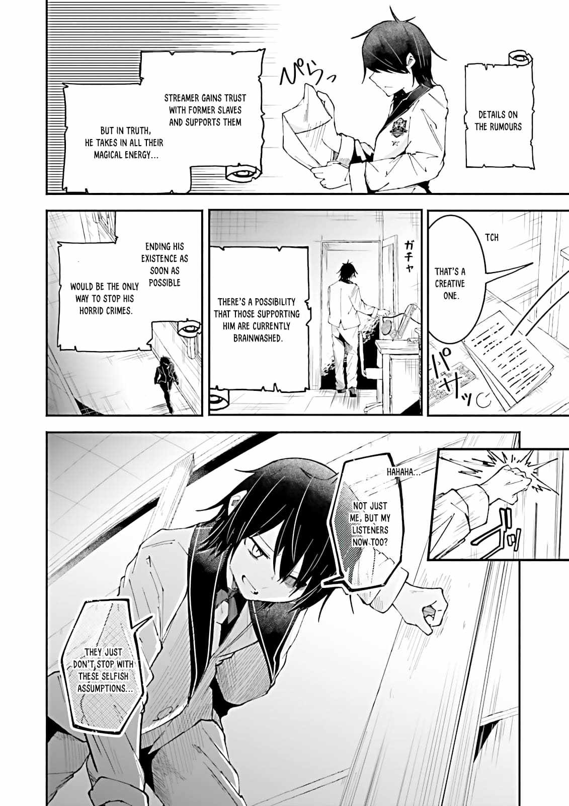 The Case In Which Streaming In Another World Led To The Creation Of A Massive Yandere Following Chapter 16 page 9 - 