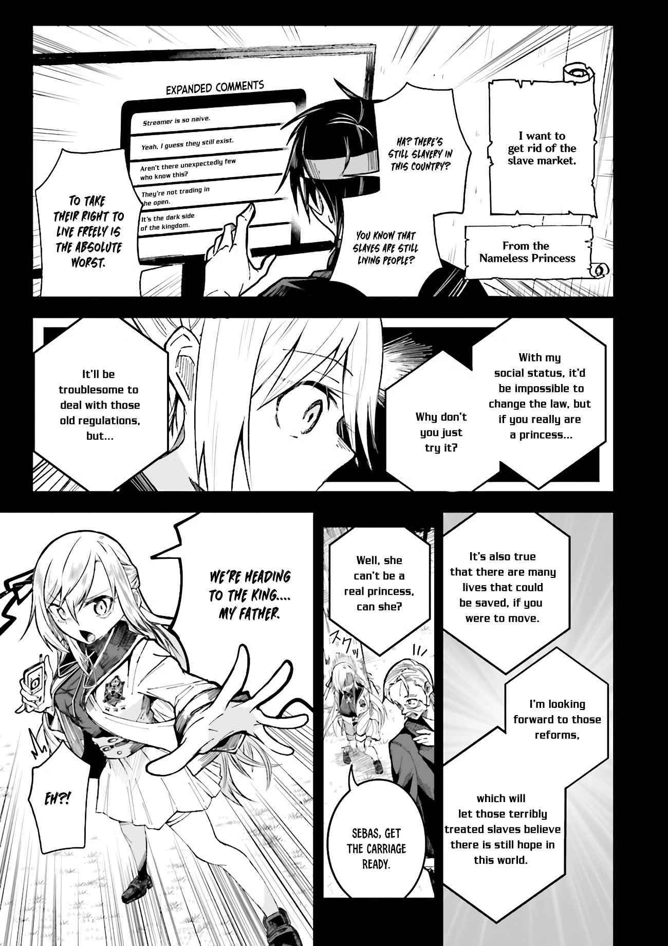 The Case In Which Streaming In Another World Led To The Creation Of A Massive Yandere Following Chapter 2 page 11 - 