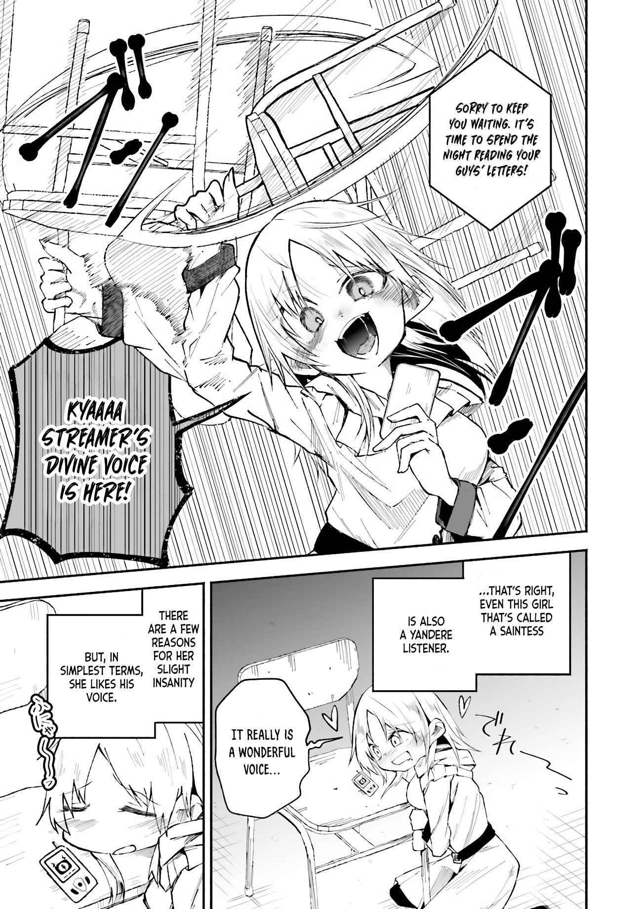 The Case In Which Streaming In Another World Led To The Creation Of A Massive Yandere Following Chapter 4 page 13 - 