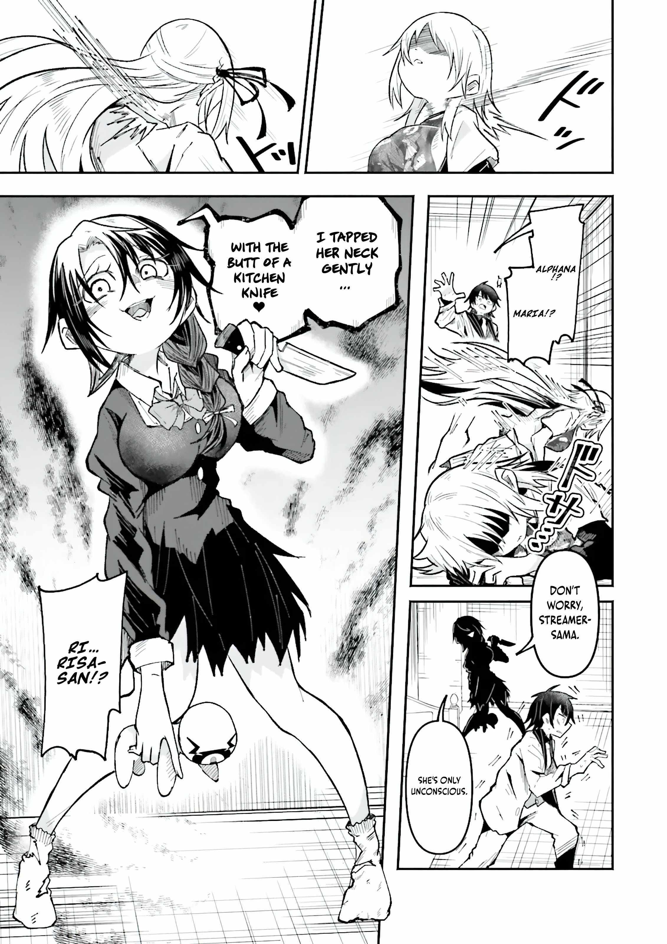 The Case In Which Streaming In Another World Led To The Creation Of A Massive Yandere Following Chapter 48.1 page 3 - 