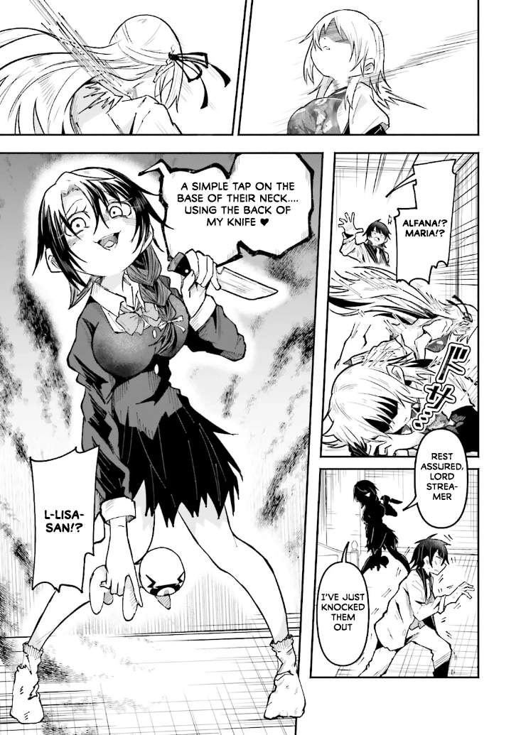 The Case In Which Streaming In Another World Led To The Creation Of A Massive Yandere Following Chapter 48.2 page 12 - 