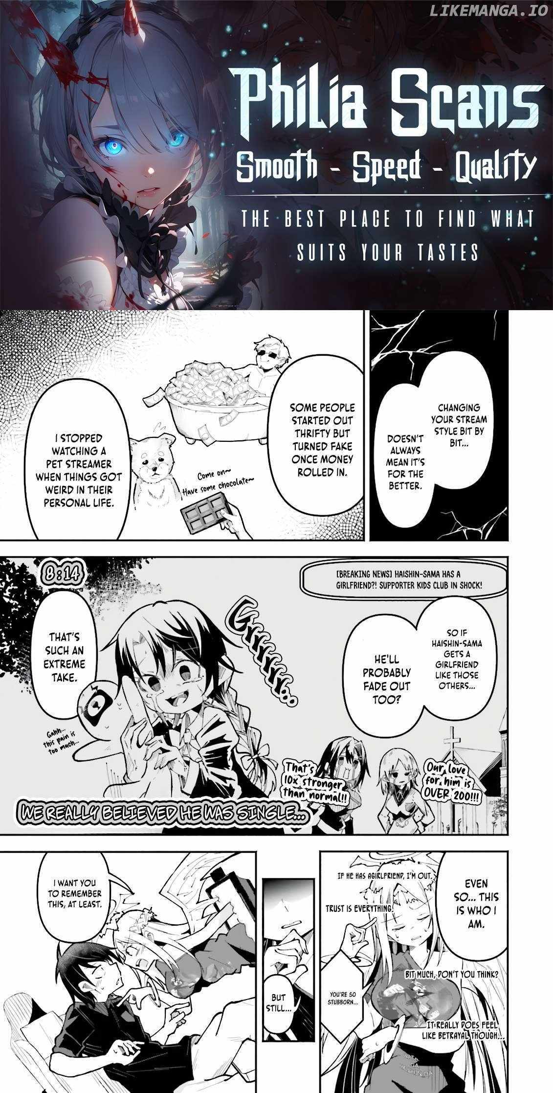 The Case In Which Streaming In Another World Led To The Creation Of A Massive Yandere Following Chapter 53.1 page 1 - 
