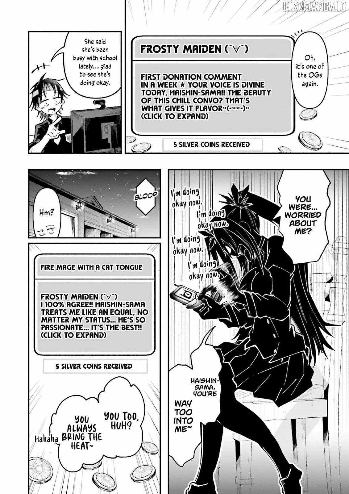The Case In Which Streaming In Another World Led To The Creation Of A Massive Yandere Following Chapter 54 page 2 - 