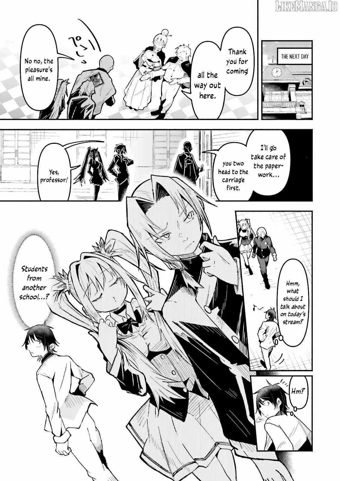 The Case In Which Streaming In Another World Led To The Creation Of A Massive Yandere Following Chapter 54 page 5 - 