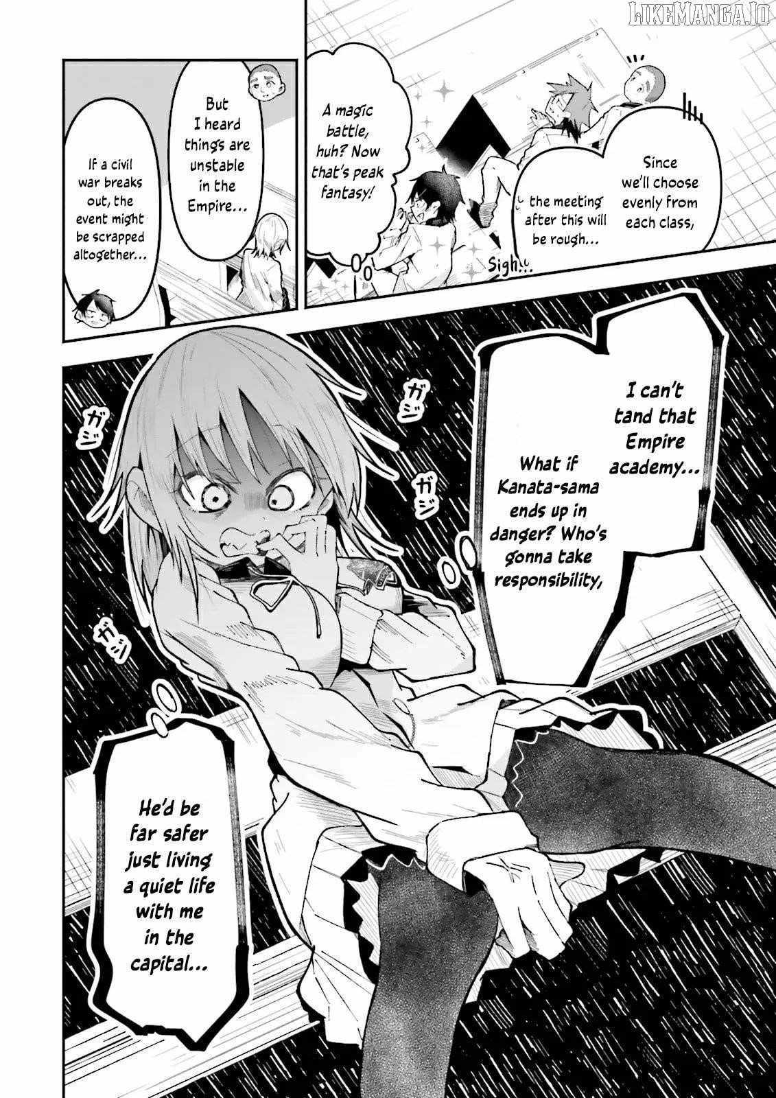 The Case In Which Streaming In Another World Led To The Creation Of A Massive Yandere Following Chapter 54 page 8 - 