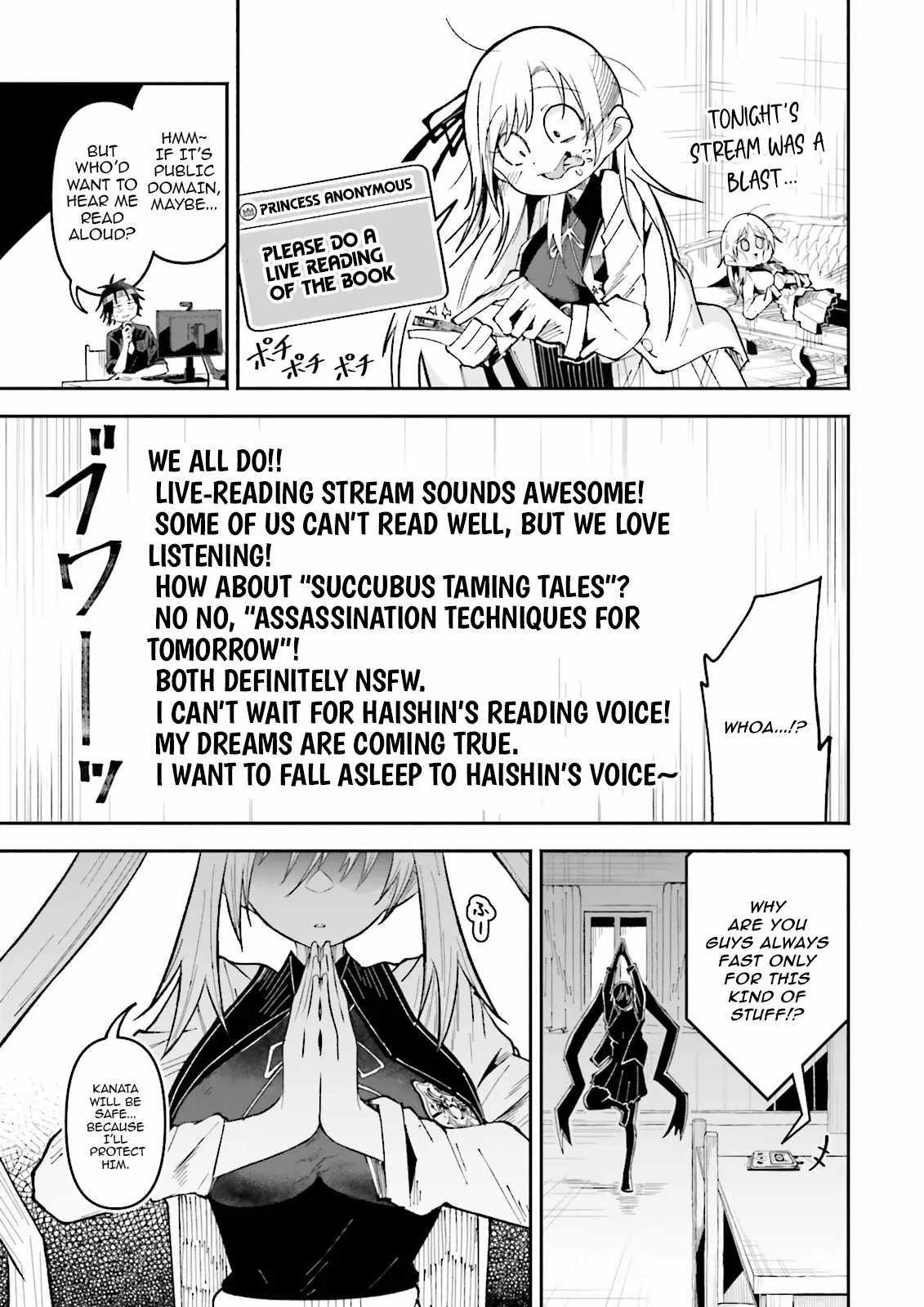 The Case In Which Streaming In Another World Led To The Creation Of A Massive Yandere Following Chapter 59 page 11 - 
