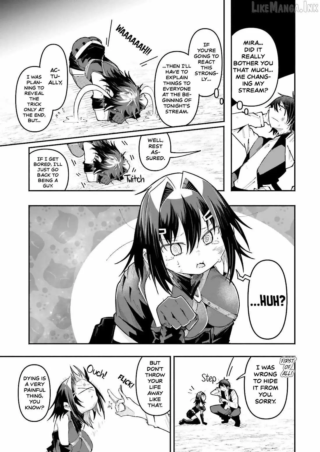The Case In Which Streaming In Another World Led To The Creation Of A Massive Yandere Following Chapter 65 page 14 - 