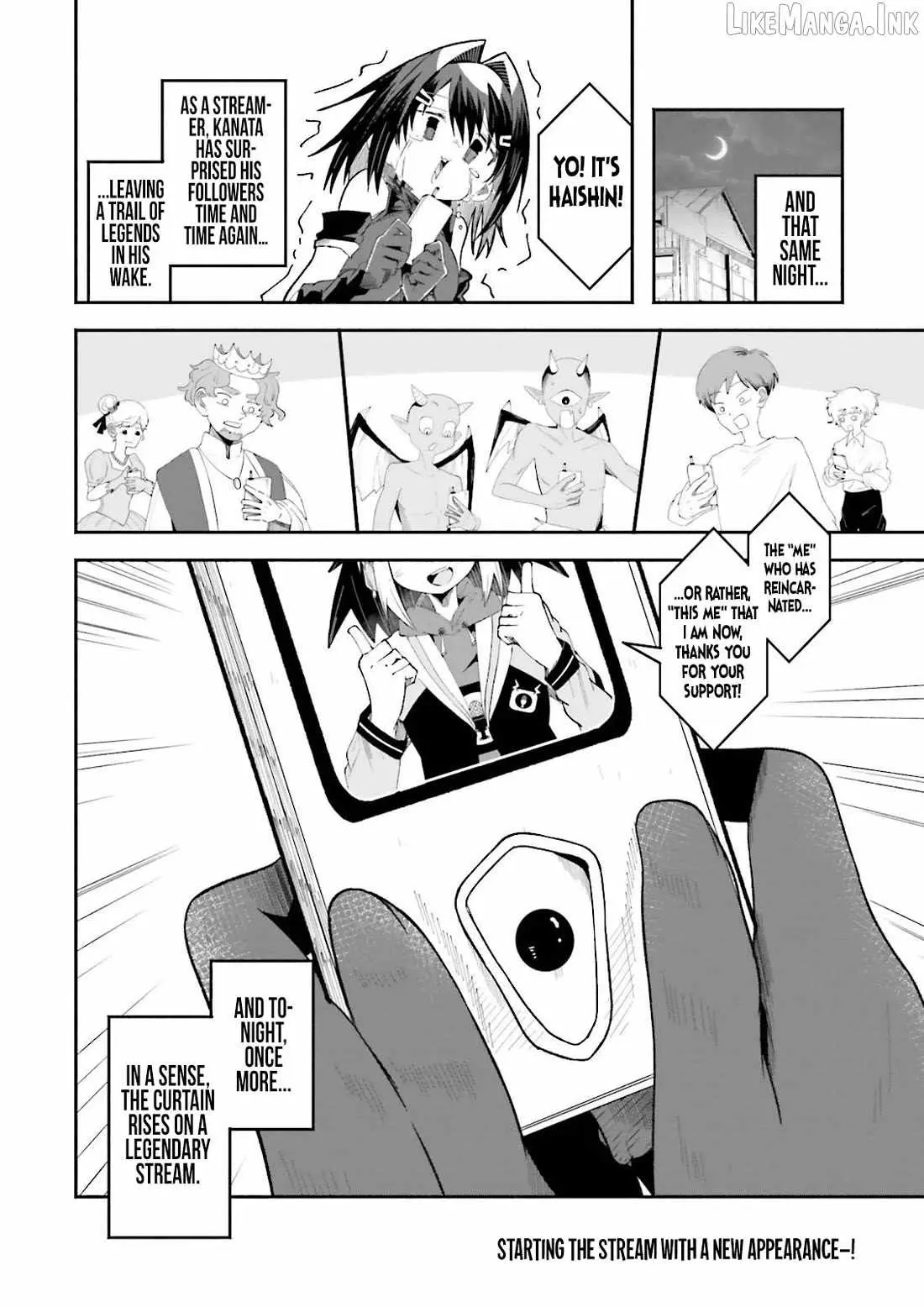 The Case In Which Streaming In Another World Led To The Creation Of A Massive Yandere Following Chapter 65 page 19 - 