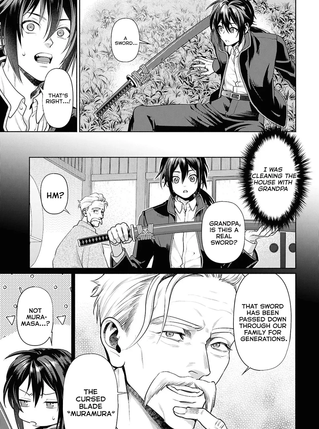 The Case of Getting Lost in Another World with a Cursed Demon Sword That Makes Me Horny. Chapter 1 page 11 - 