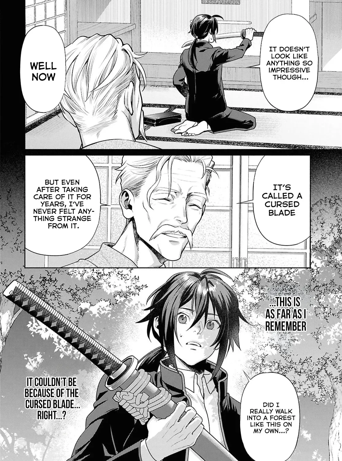The Case of Getting Lost in Another World with a Cursed Demon Sword That Makes Me Horny. Chapter 1 page 13 - 