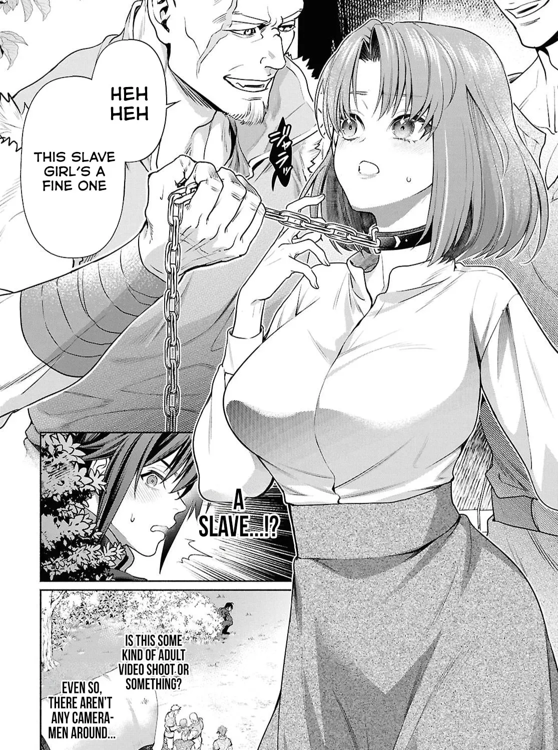 The Case of Getting Lost in Another World with a Cursed Demon Sword That Makes Me Horny. Chapter 1 page 25 - 