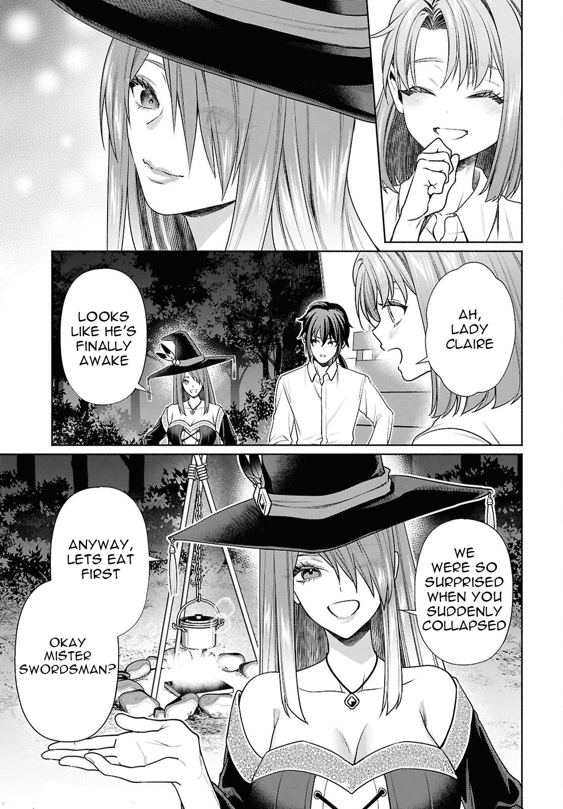 The Case of Getting Lost in Another World with a Cursed Demon Sword That Makes Me Horny. Chapter 2 page 18 - 